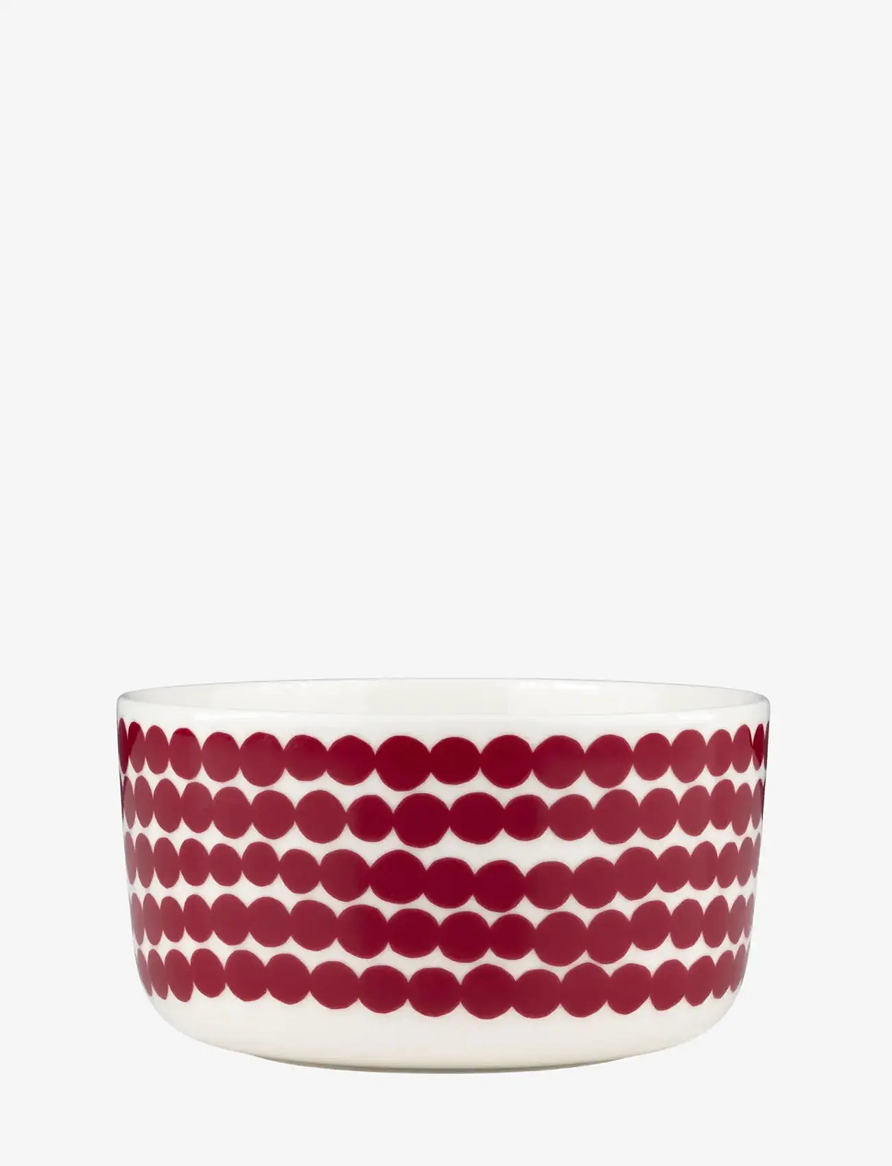 Marimekko Home - SIIRTOLAPUUTARHA BOWL 5DL - køb efter pris - dk.red, off white - 0