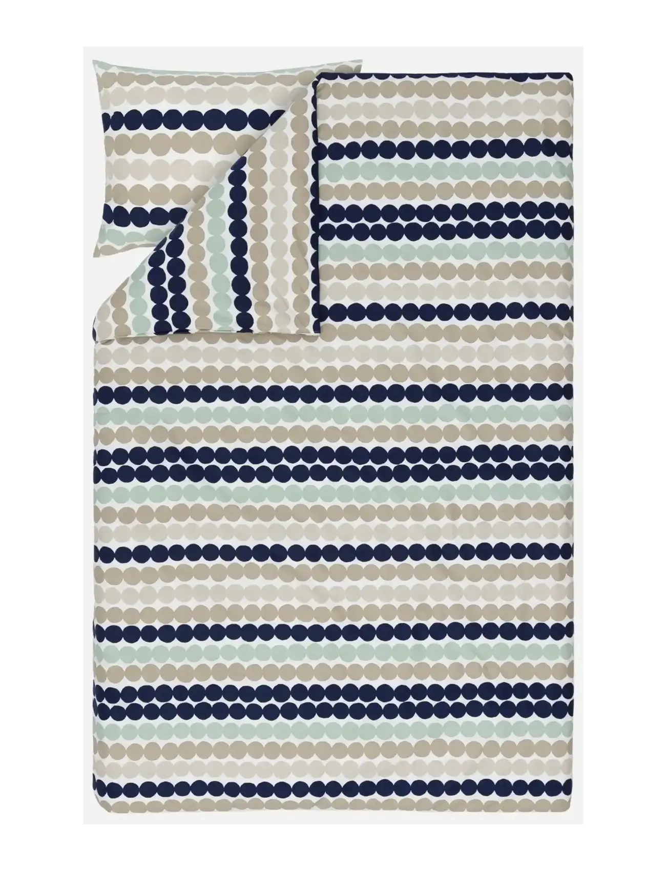 Marimekko Home RÄSYMATTO DC+PC 150X210/50X60 - Marimekko Home - SAGE, MULTICOLOUR / multi