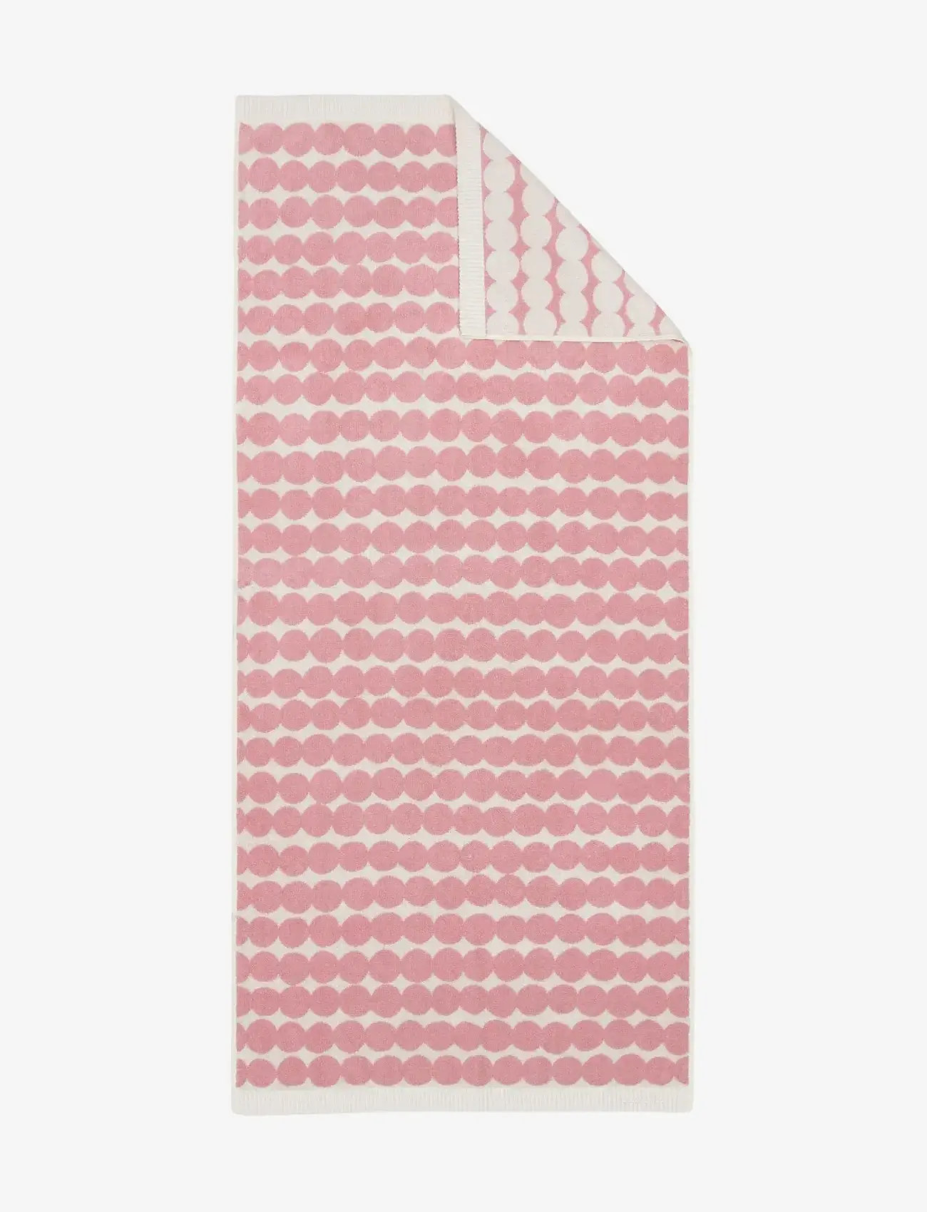 Marimekko Home - RÄSYMATTO BATH TOWEL 70X150 CM - badetücher - lt.pink, off white - 0