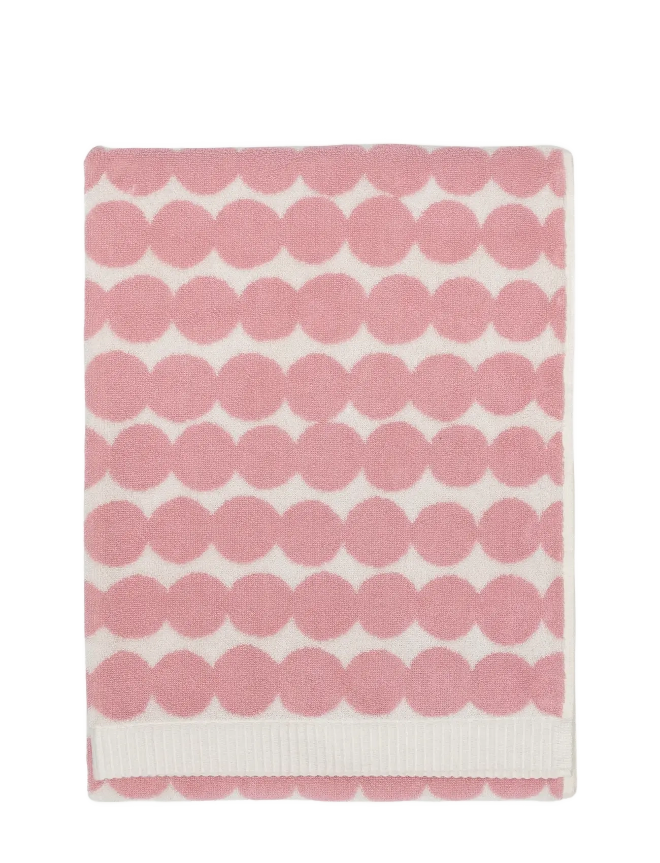 Marimekko Home - RÄSYMATTO BATH TOWEL 70X150 CM - lt.pink, off white - 1