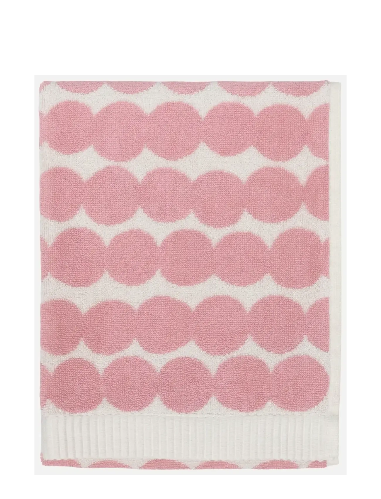 Marimekko Home - RÄSYMATTO HAND TOWEL 50X70 CM - lt.pink, off white - 1
