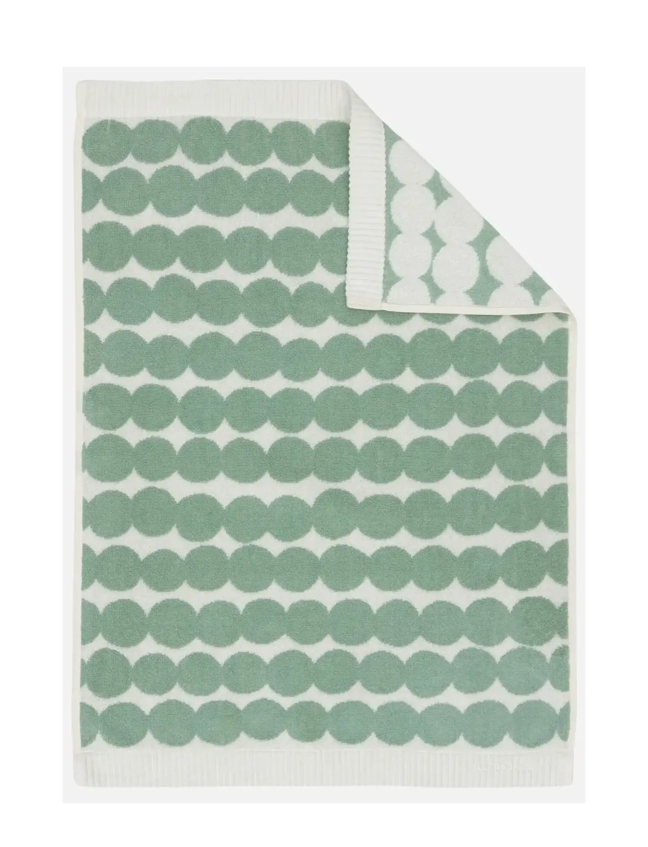 Marimekko Home RÄSYMATTO HAND TOWEL 50X70 CM - Badezimmer - SAGE, OFF WHITE / green