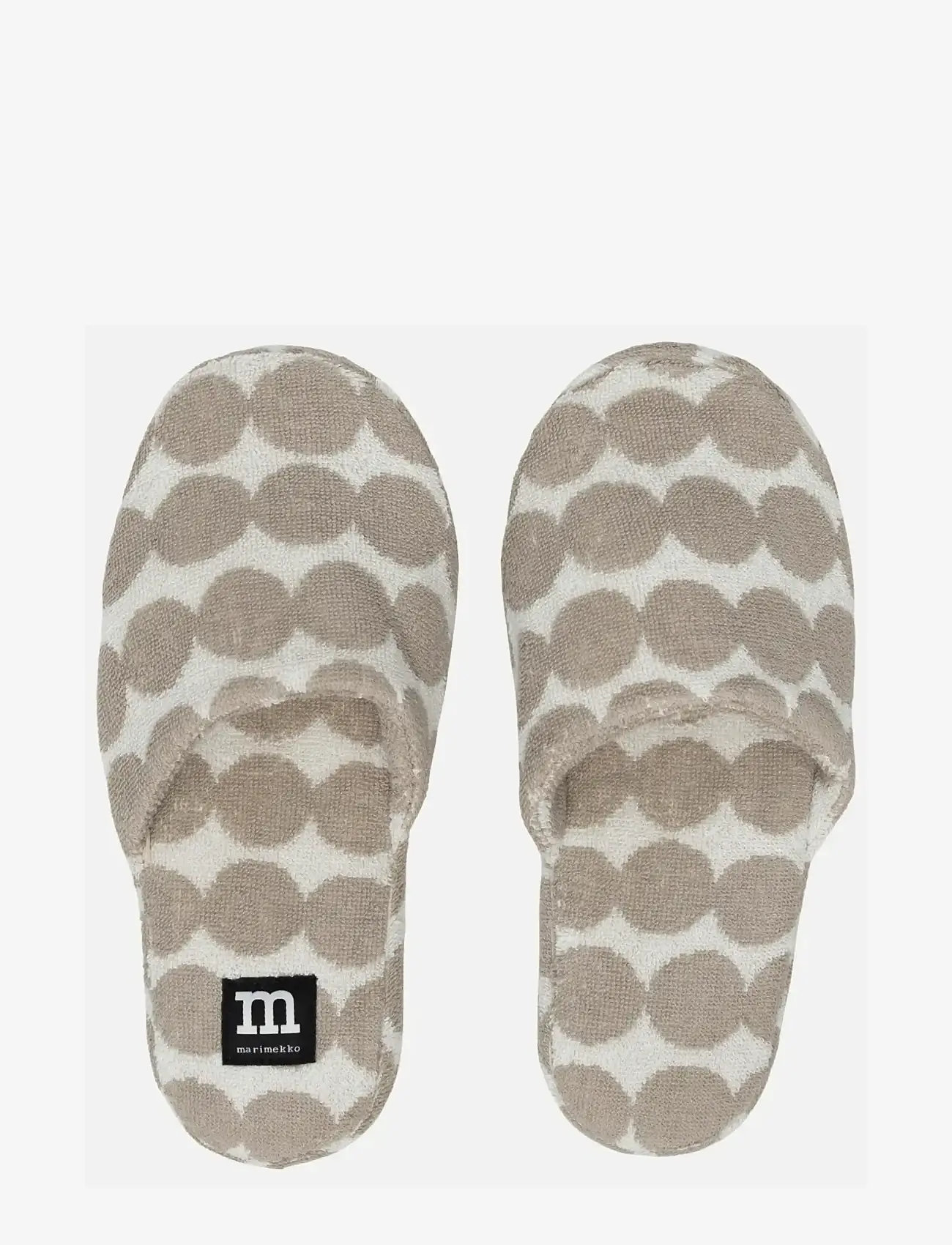 Marimekko Home - RÄSYMATTO SLIPPERS - kapcie - beige, white - 0