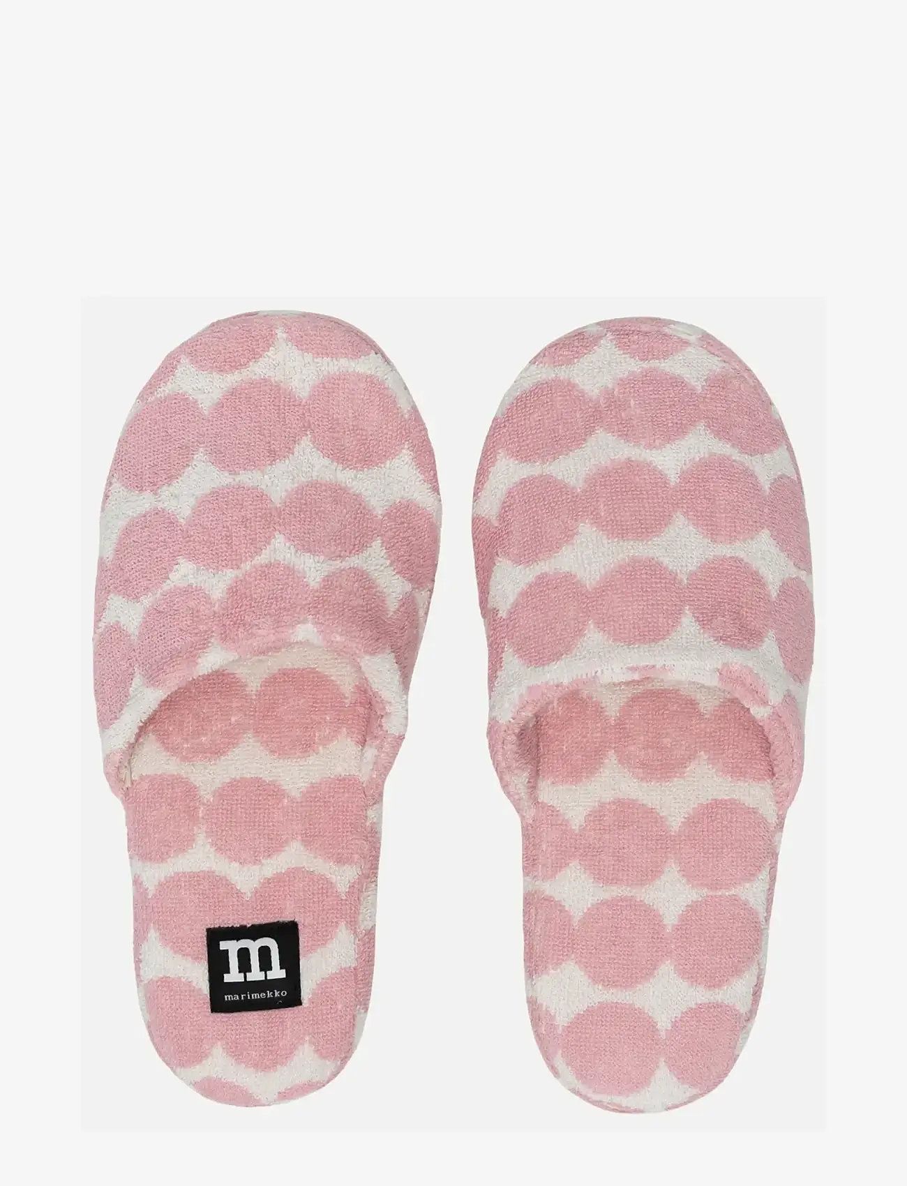 Marimekko Home - RÄSYMATTO SLIPPERS - hverdags stil - lt.pink, off white - 0