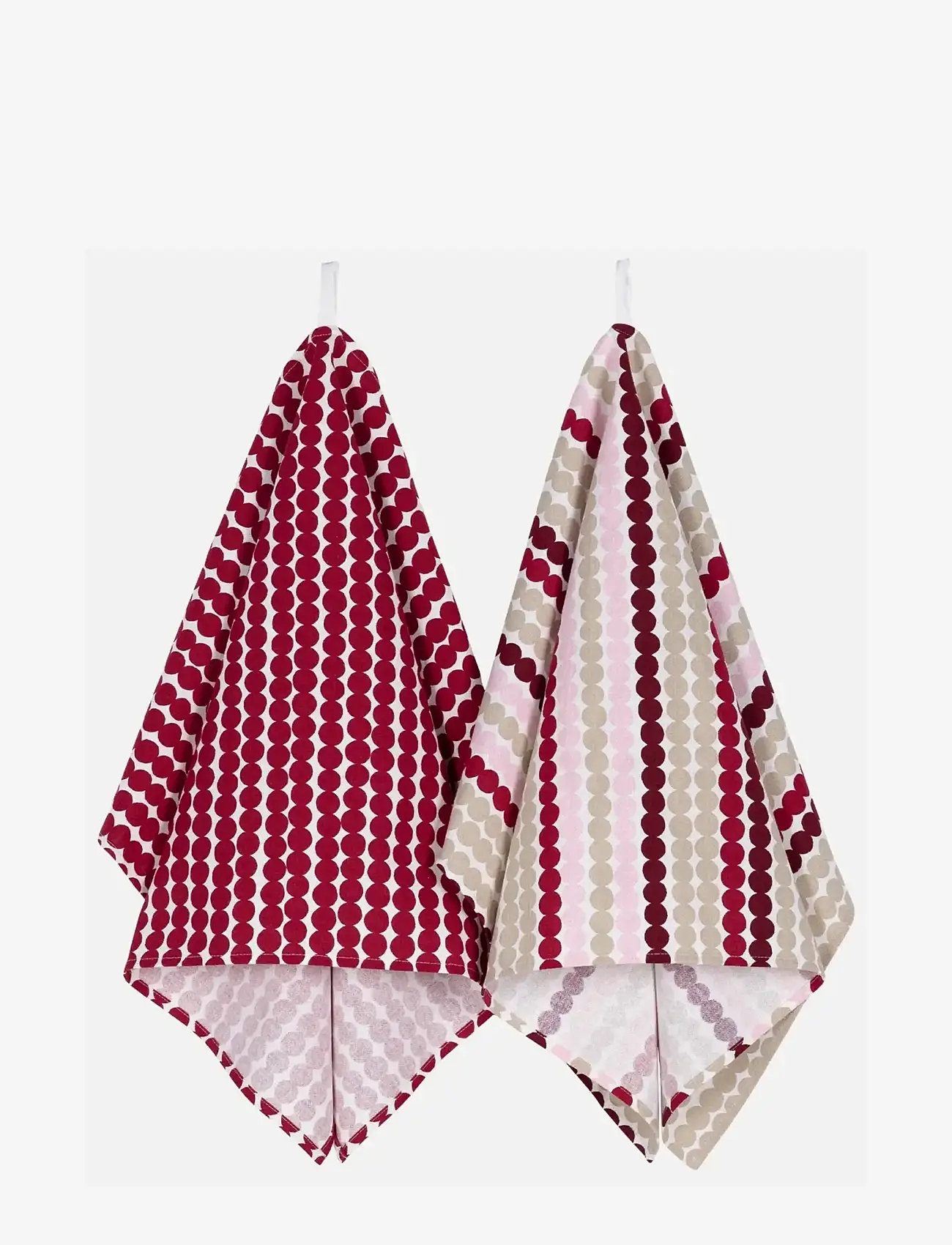 Marimekko Home - PIKKU RÄSYMATTO TEA TOWEL 2PCS - osta hinna alusel - dk.red, multicolour - 0