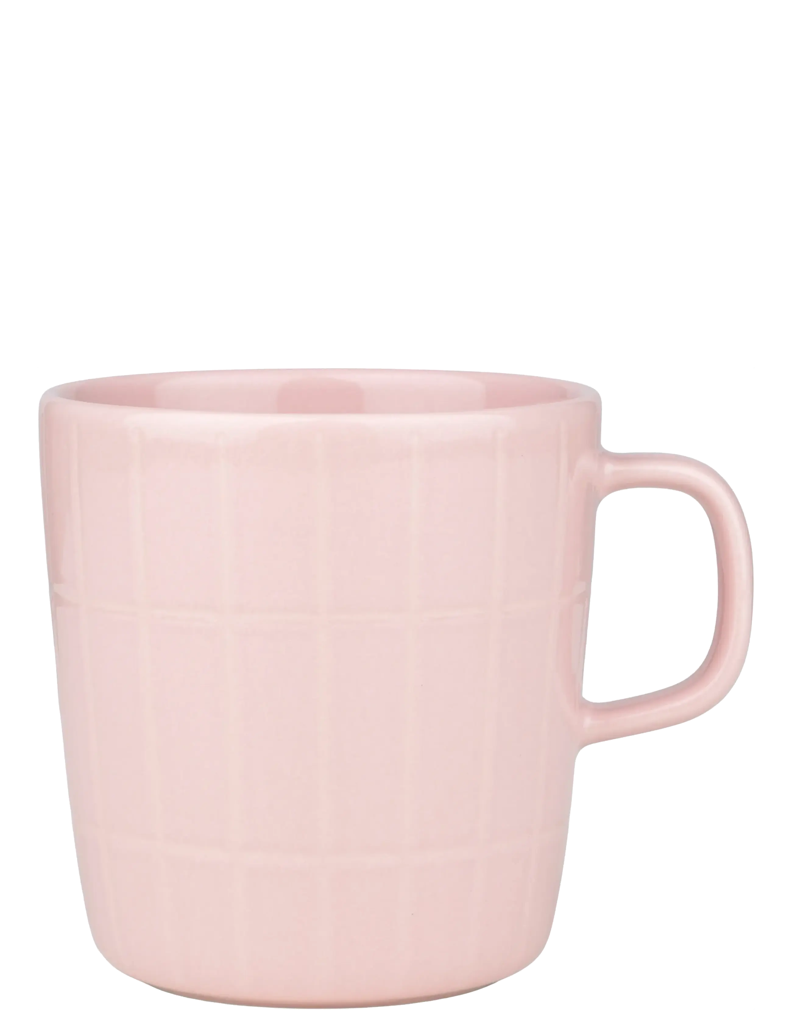 Marimekko Home TIILISKIVI MUG 4 DL - Tableware - LIGHT PINK / pink/rose