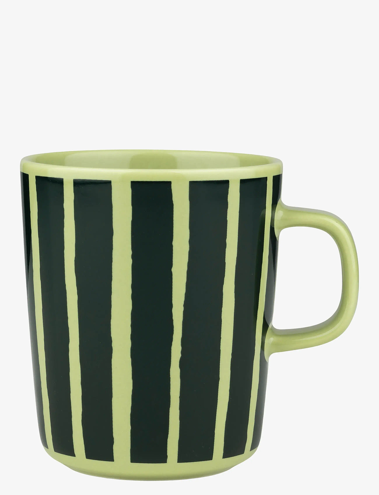 Marimekko Home - PICCOLO MUG 2,5 DL - teetassen - pear, dark green - 0