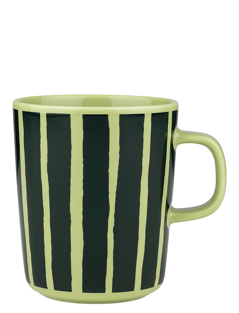 Marimekko Home - PICCOLO MUG 2,5 DL - teetassen - pear, dark green - 0