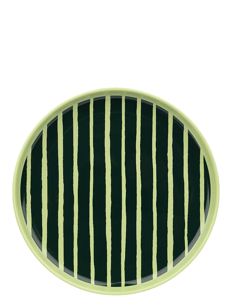 Marimekko Home - PICCOLO PLATE 20CM - nach preis einkaufen - pear, dark green - 0