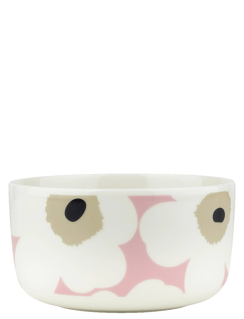 Marimekko Home - UNIKKO BOWL 5DL - nach preis einkaufen - off white,pink,sand,charcoal - 0