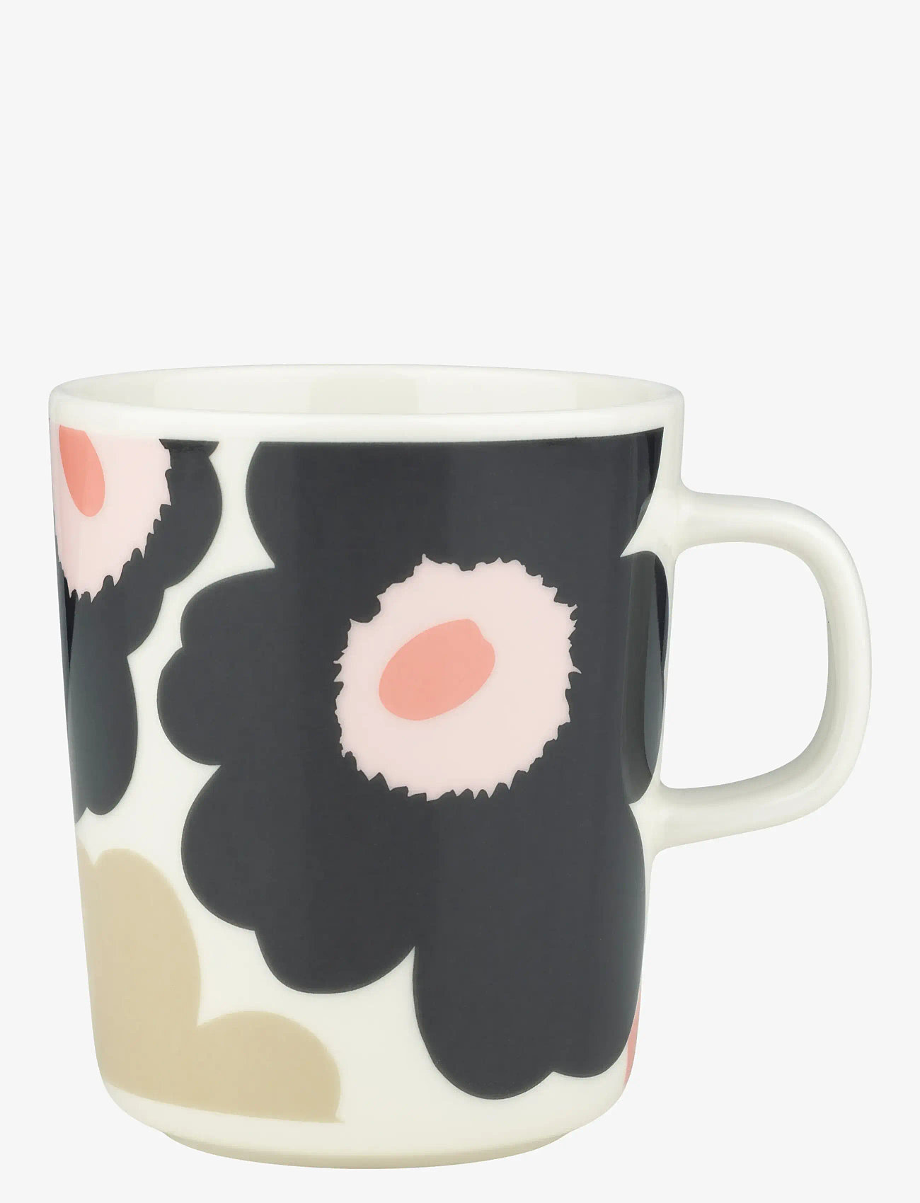 Marimekko Home - UNIKKO MUG 2,5DL - coffee cups - off white,charcoal,sand,pink - 0