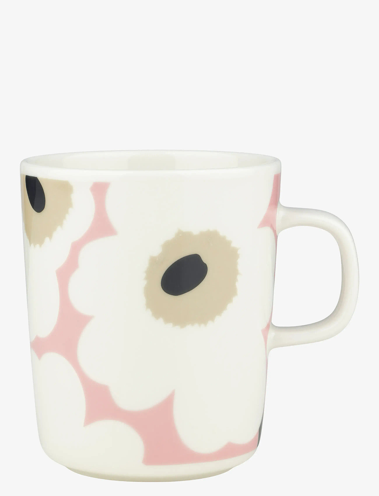 Marimekko Home - UNIKKO MUG 2,5DL - coffee cups - off white,pink,sand,charcoal - 0