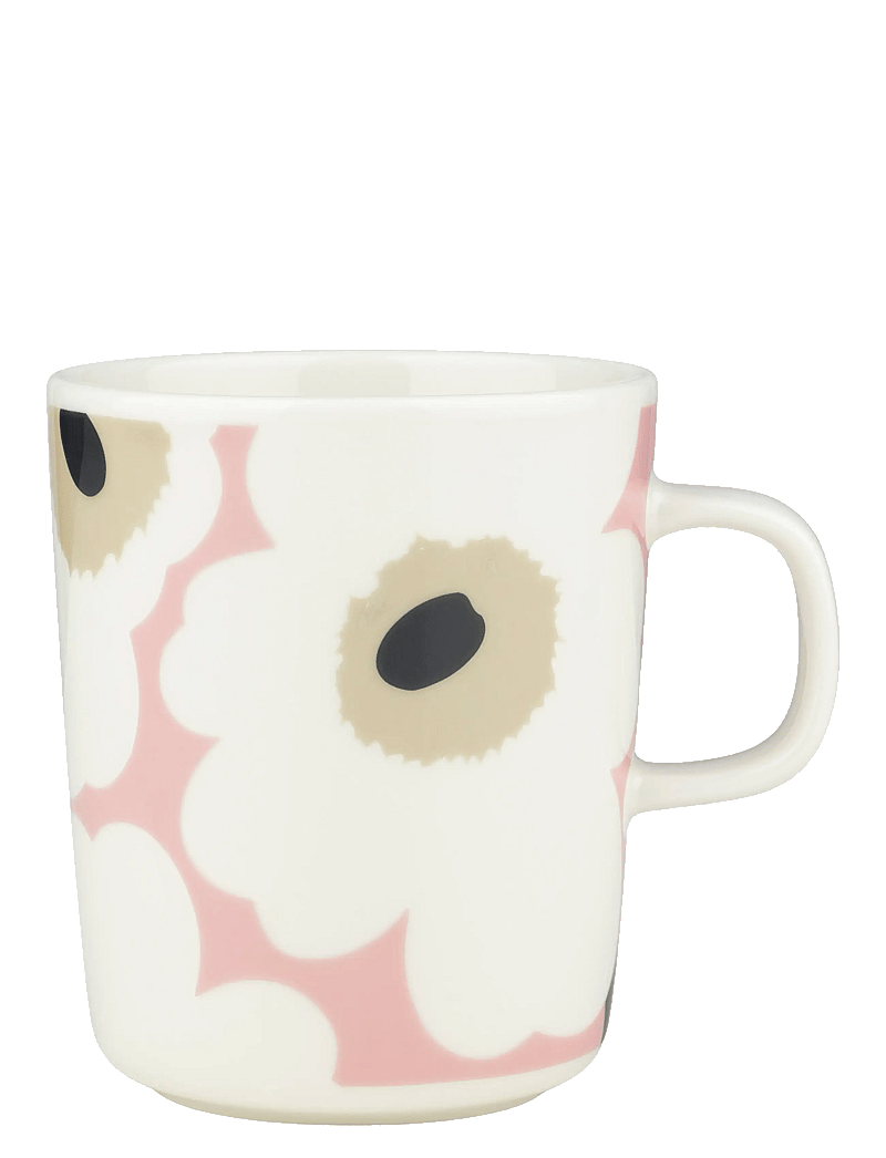 Marimekko Home - UNIKKO MUG 2,5DL - teetassen - off white,pink,sand,charcoal - 0