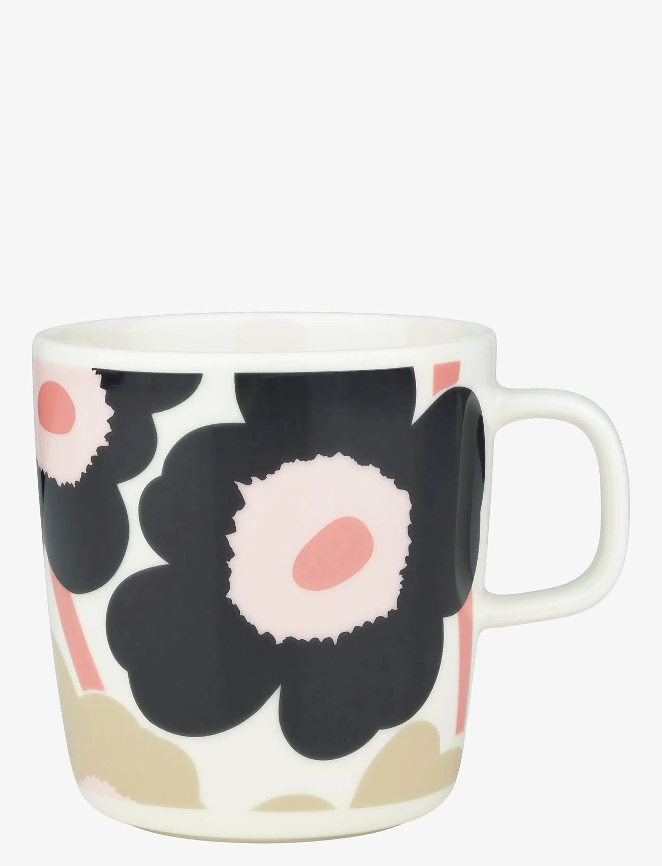 Marimekko Home - UNIKKO MUG 4DL - nach preis einkaufen - off white,charcoal,sand,pink - 0