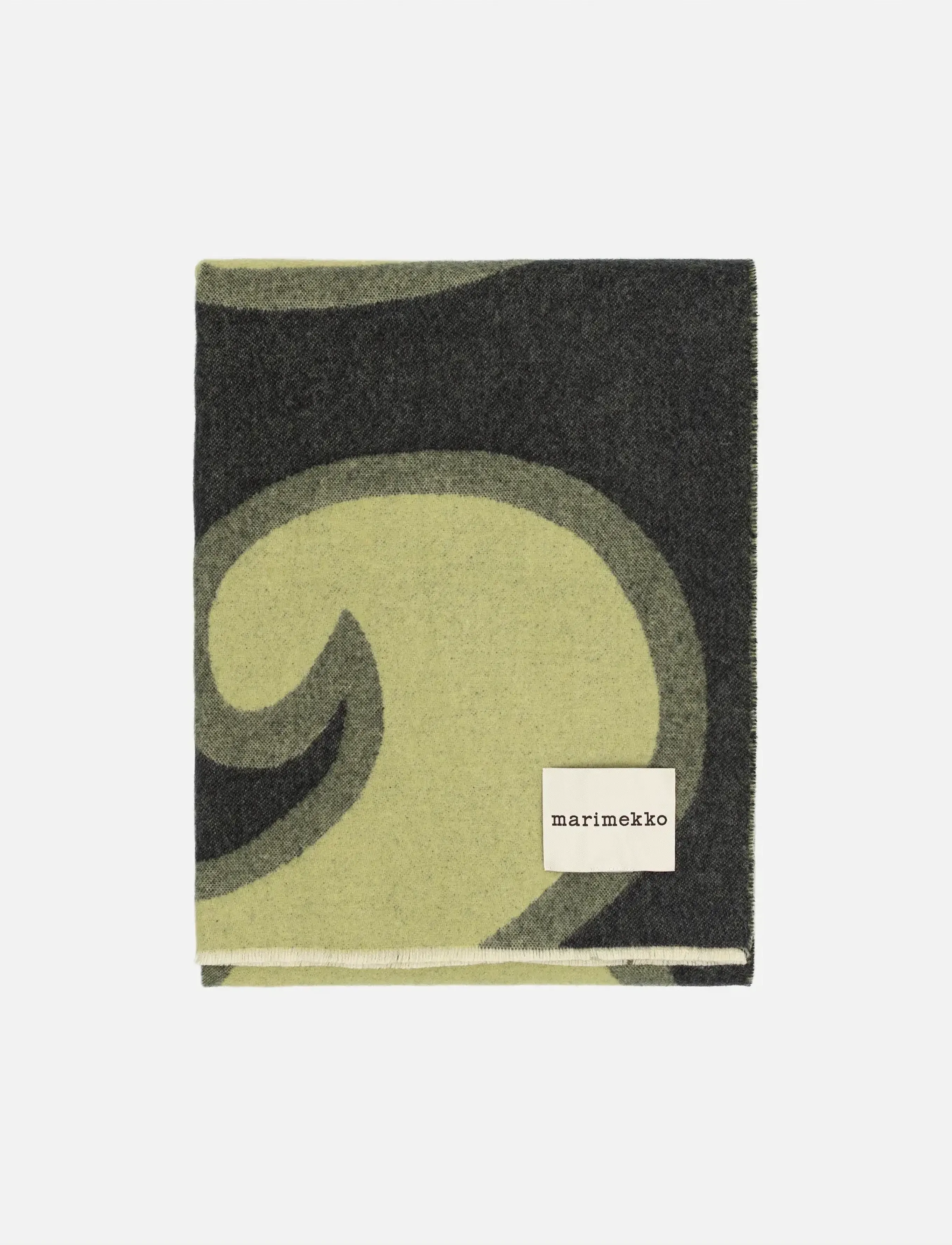 Marimekko Home - JOKERI THROW 130X170CM - udendørstekstiler - dk.green, pear - 1