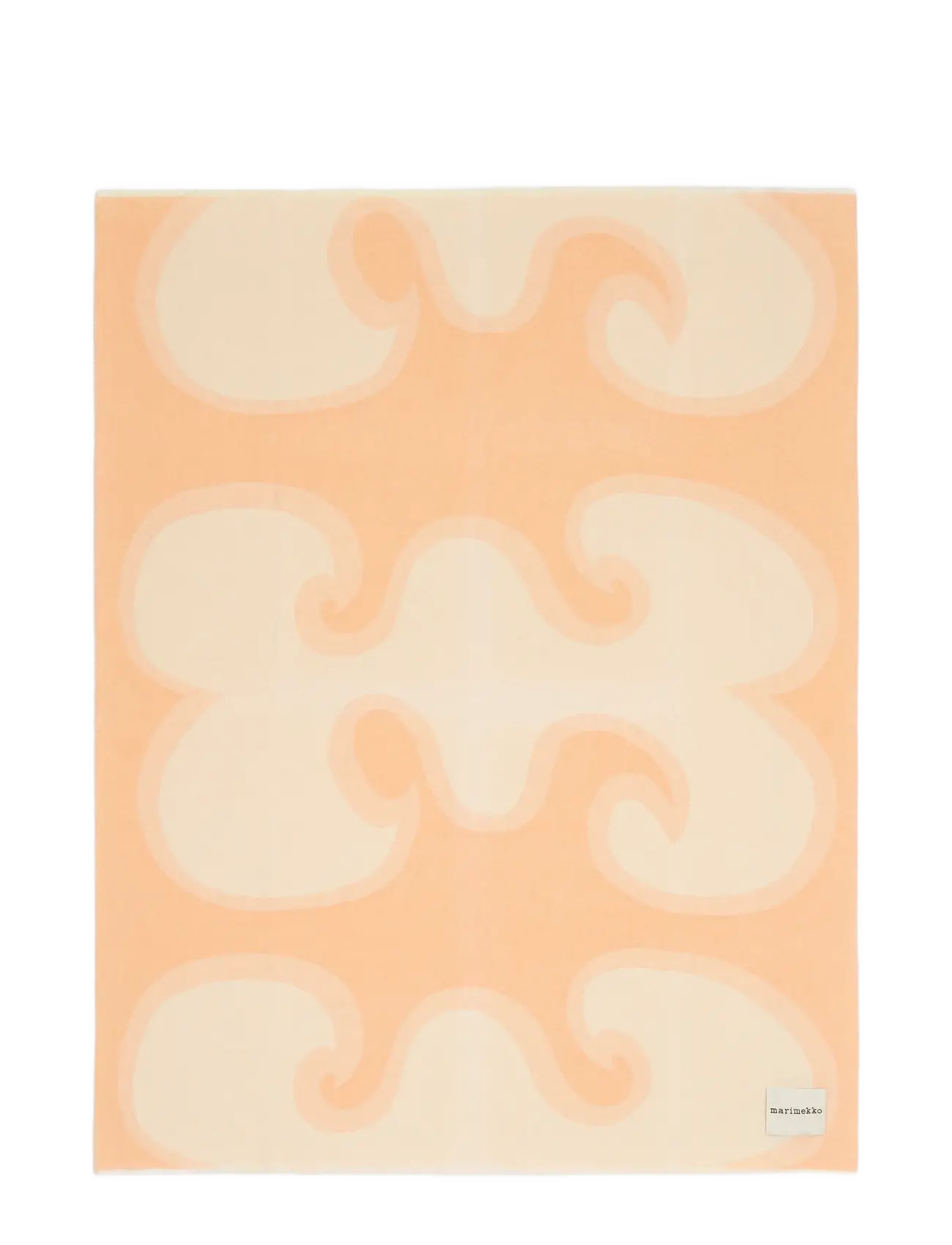 Marimekko Home Jokeri Throw 130X170Cm, Tæppe og plaid, Creme, Str: 130X170CM