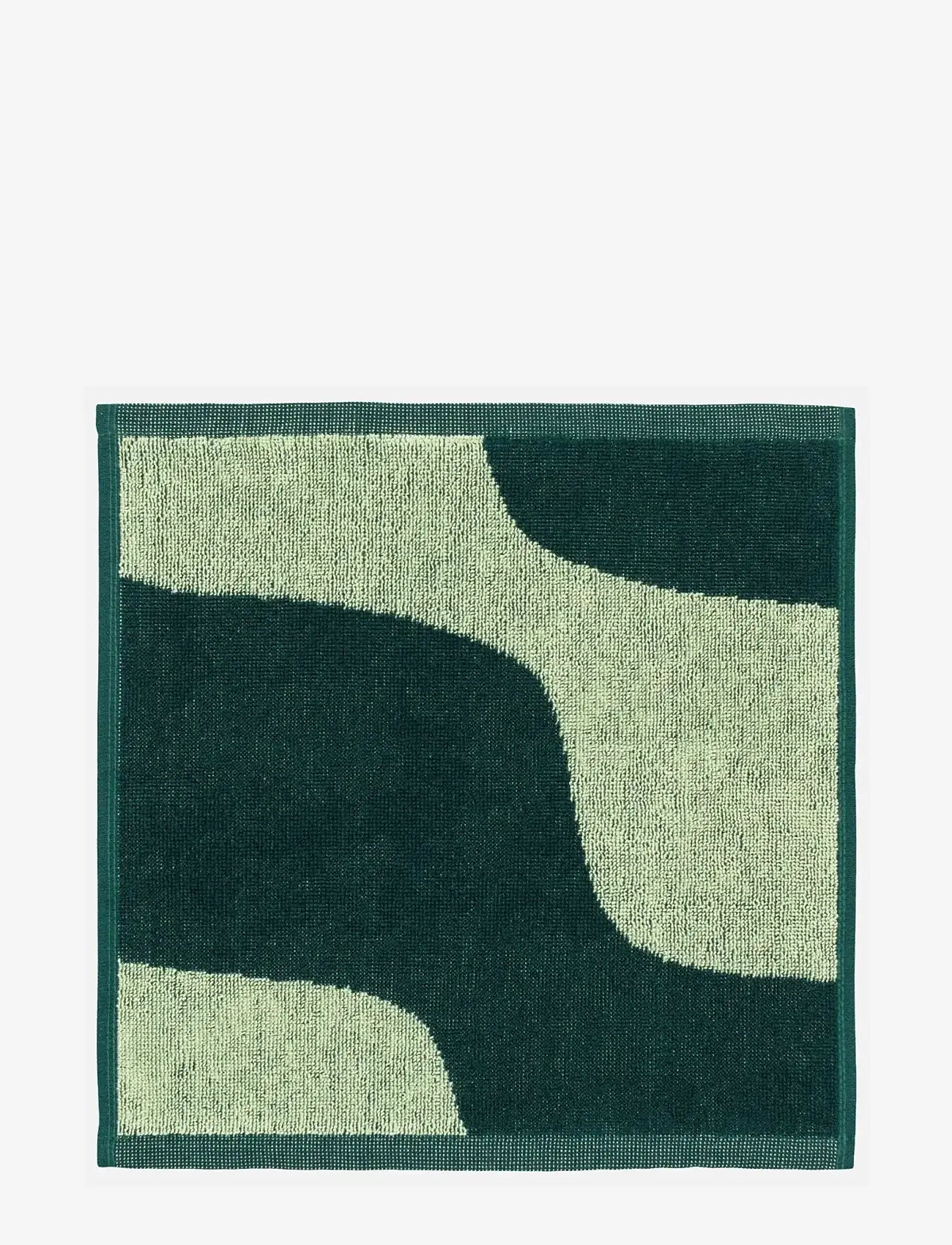 Marimekko Home - TAIFUUNI MINI TOWEL 30X30CM - gästhanddukar - pear, dk.green - 0