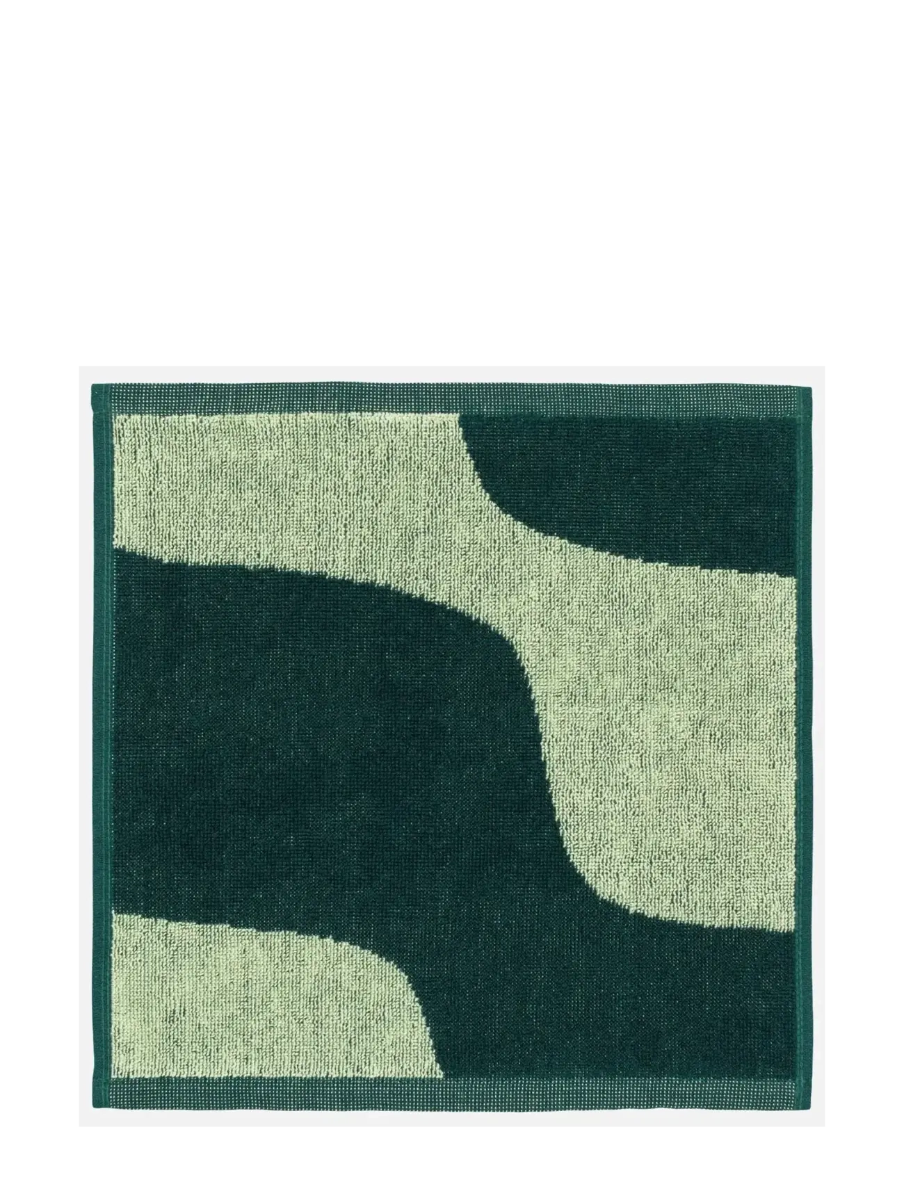 Marimekko Home TAIFUUNI GUEST TOWEL - Badrum - PEAR, DK.GREEN / green