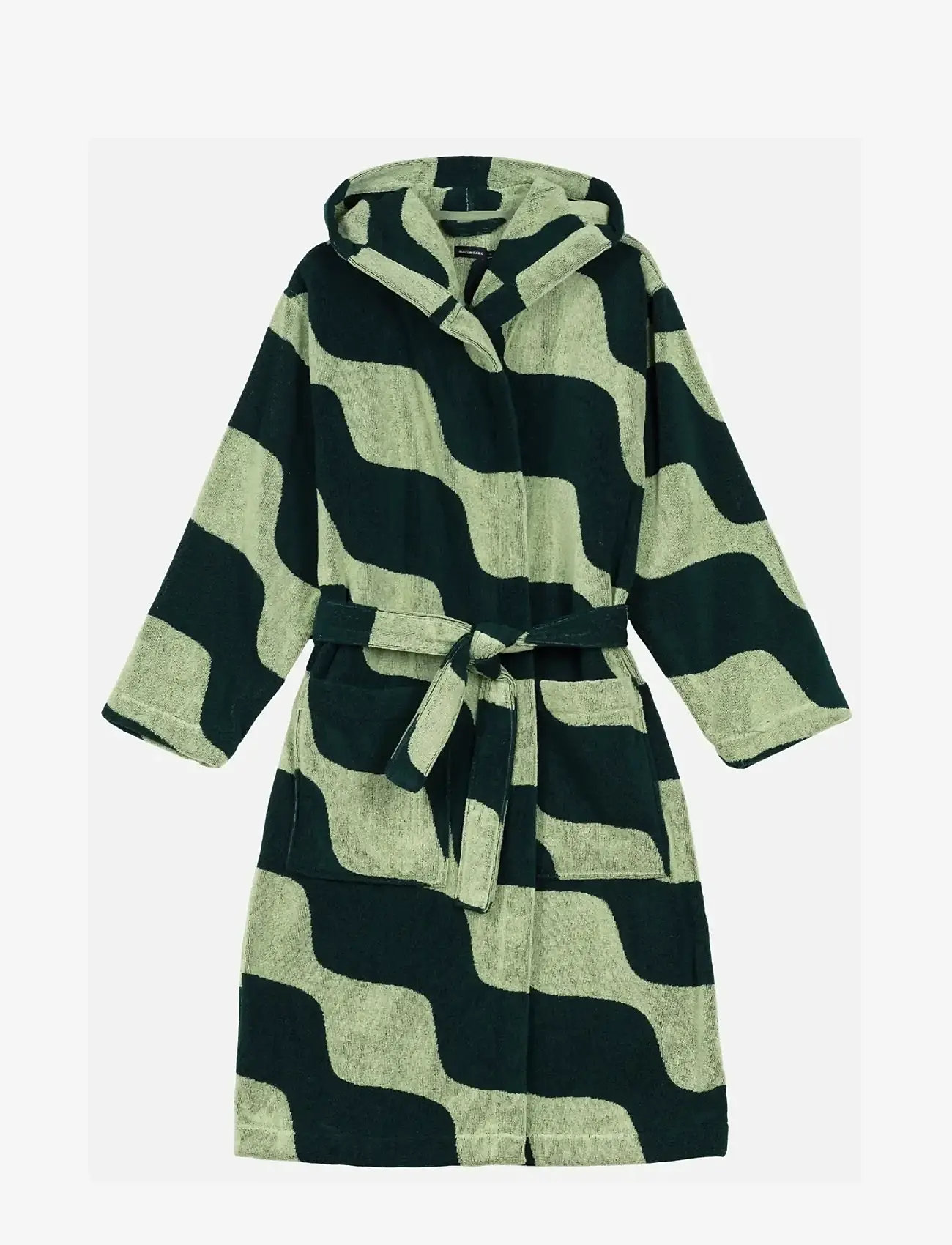Marimekko Home - TAIFUUNI BATH ROBE - nach preis einkaufen - pear, dk.green - 0
