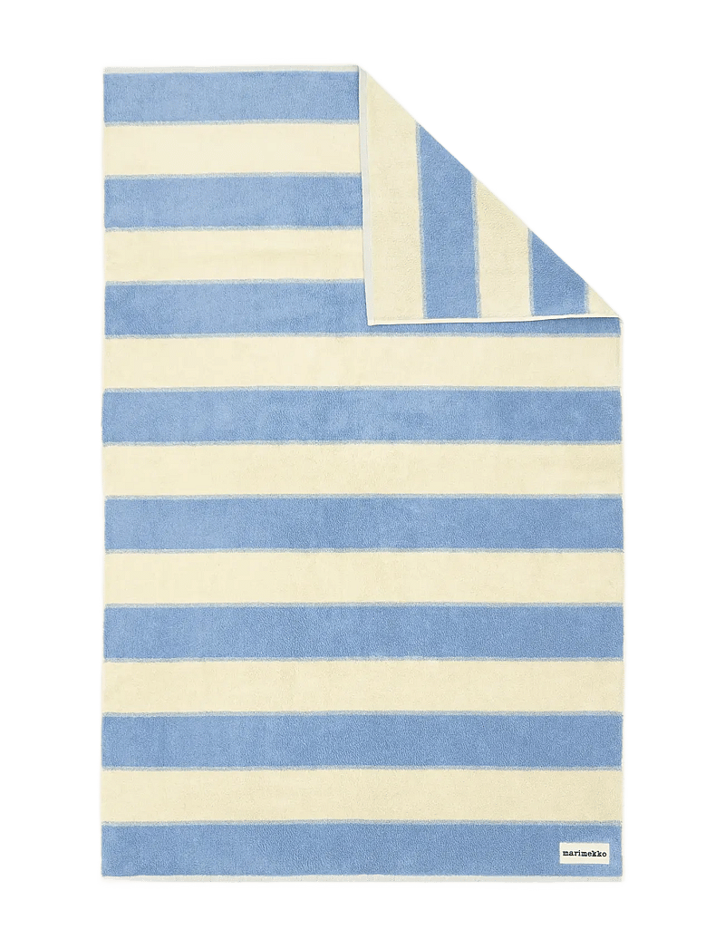 Marimekko Home - GALLERIA BATH TOWEL 100X160CM - saunalinad - lt.blue, melon - 0