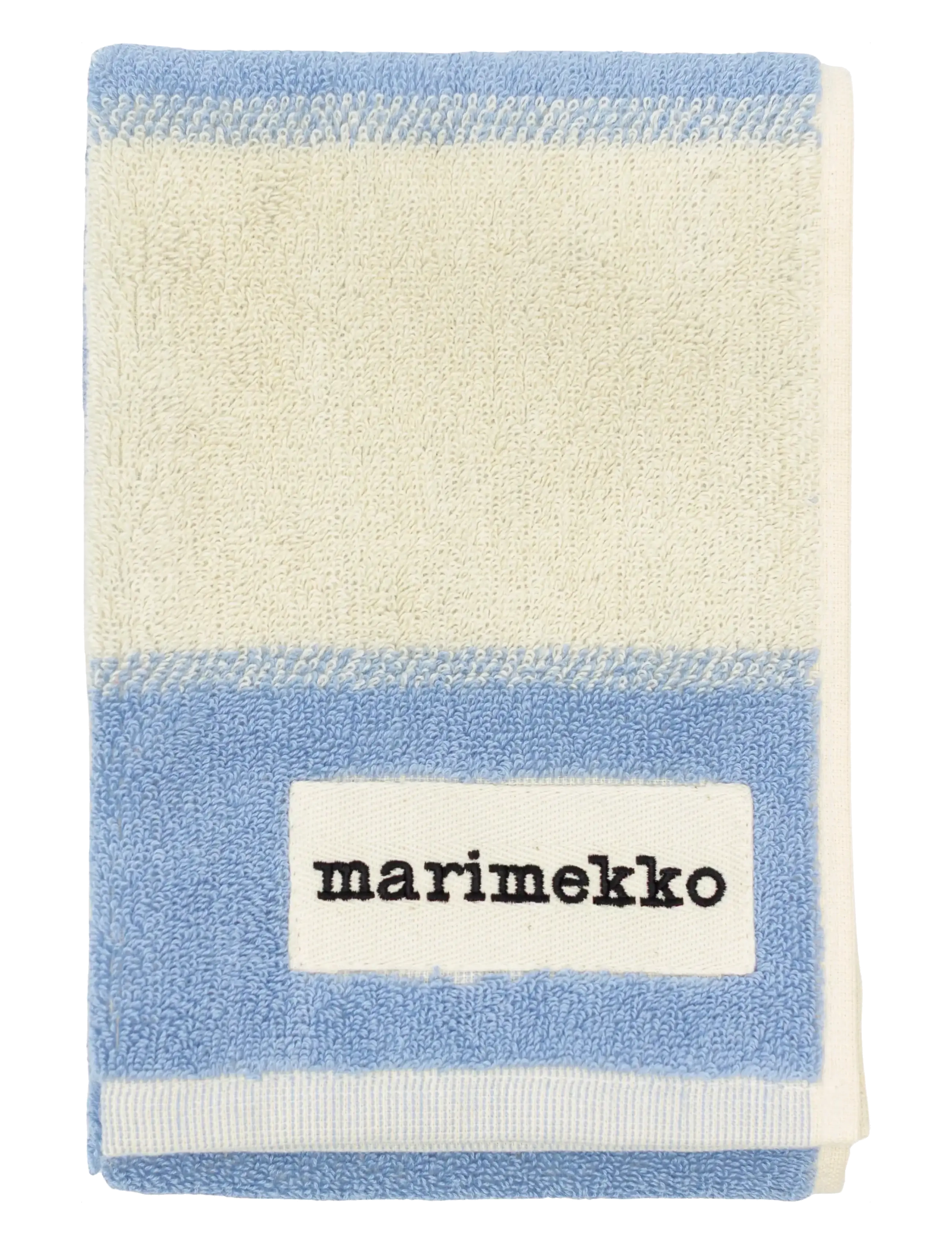 Marimekko Home GALLERIA GUEST TOWEL 30X50CM - Badrumstextilier - LT.BLUE, MELON / blue