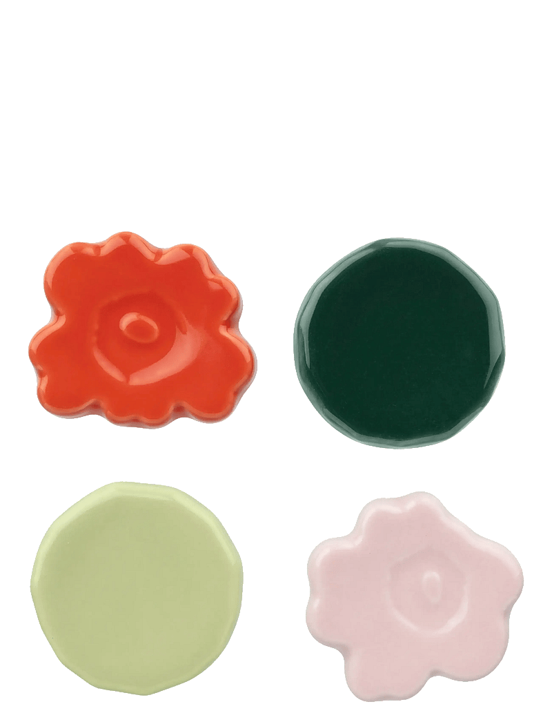 Marimekko Home - UNIKKO&KIVET CHOPSTICK HOLDER 4PCS - nach preis einkaufen - pink, pear, or.red, dk.green - 0
