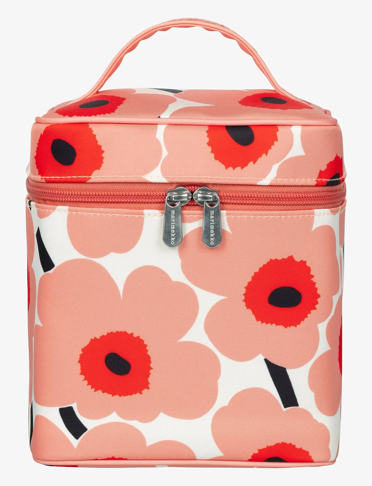 Marimekko Home - MINI UNIKKO OTSO COSMETIC BAG - offwhite,coral,or.red,charcoal - 0