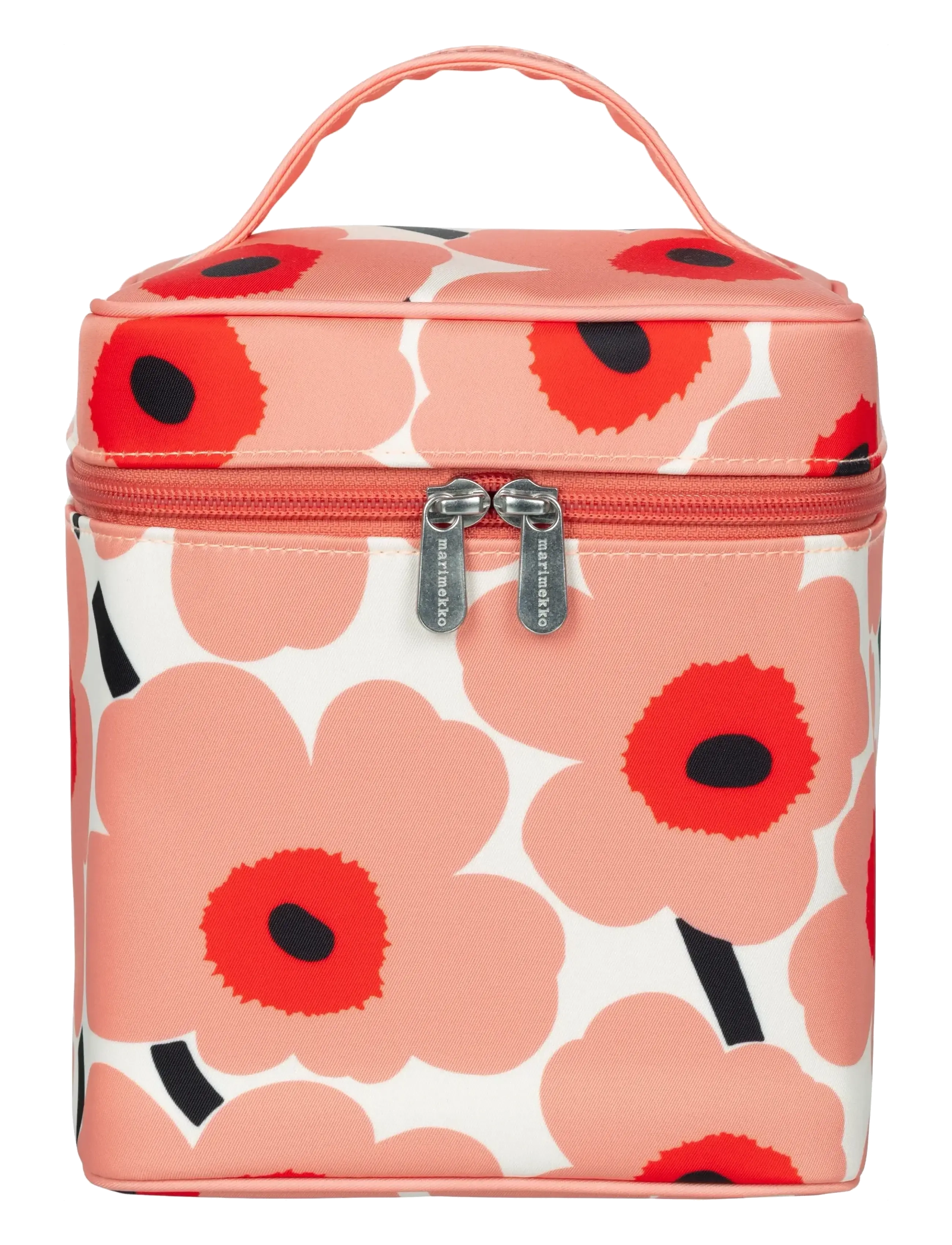 Marimekko Home MINI UNIKKO OTSO COSMETIC BAG - Vis alt - OFFWHITE,CORAL,OR.RED,CHARCOAL / coral