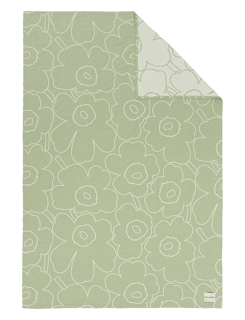 Marimekko Home - PIIRTO UNIKKO BEDSPREAD - voodikatted - pear, off white - 0