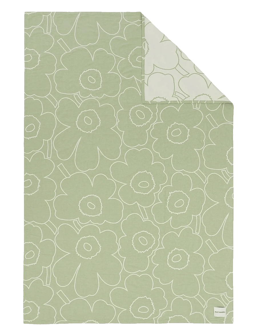Marimekko Home - PIIRTO UNIKKO BEDSPREAD - tagesdecken - pear, off white - 0
