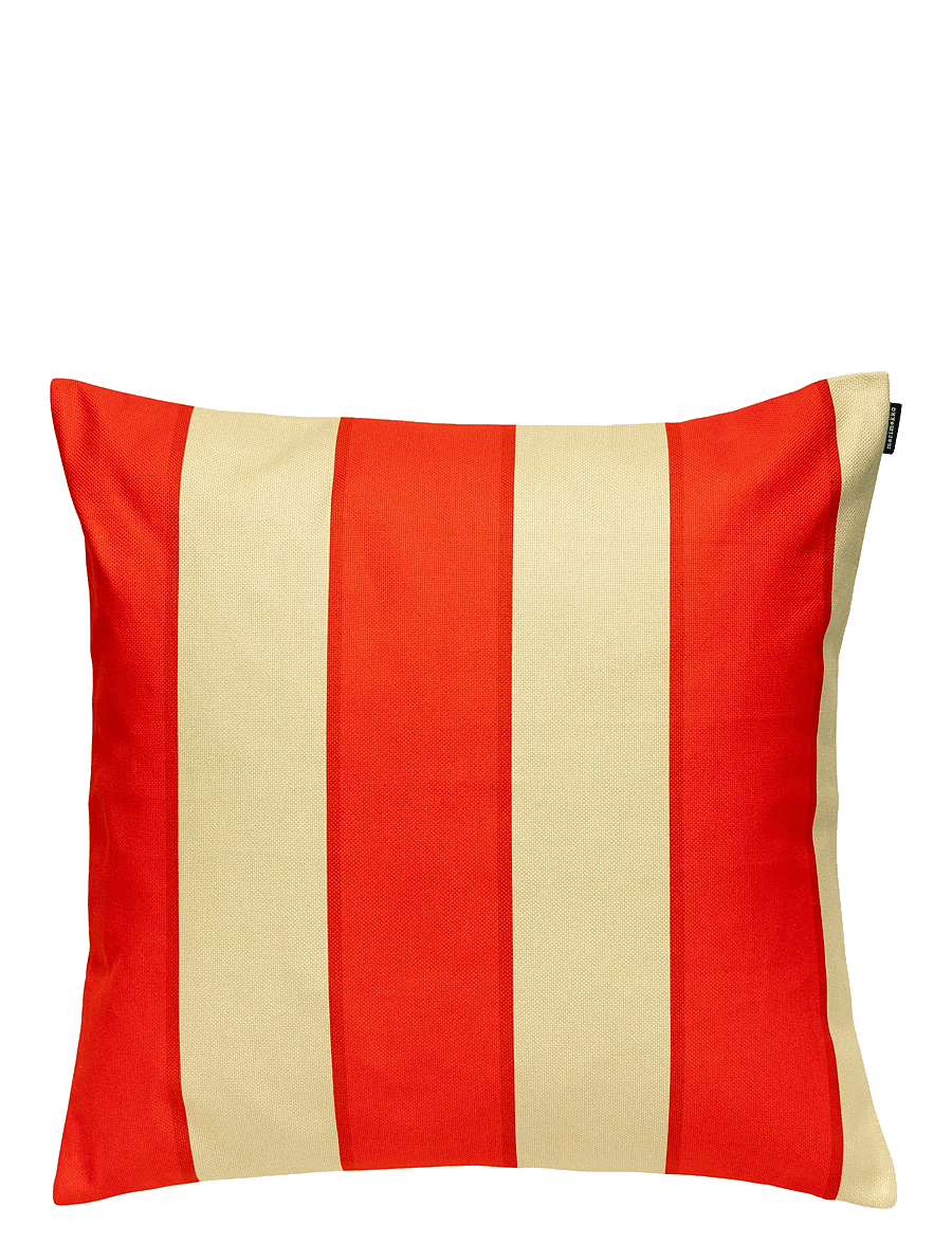 Marimekko Home - GALLERIA CUSHION COVER 50X50 - padjakatted - orange red, sand - 0