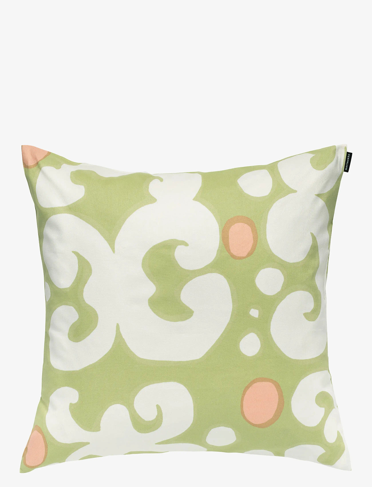 Marimekko Home - KEIDAS CUSHION COVER 50X50 - cushion covers - pear, off white, powder - 0