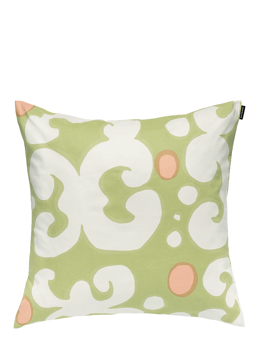 Marimekko Home - KEIDAS CUSHION COVER 50X50 - padjakatted - pear, off white, powder - 0