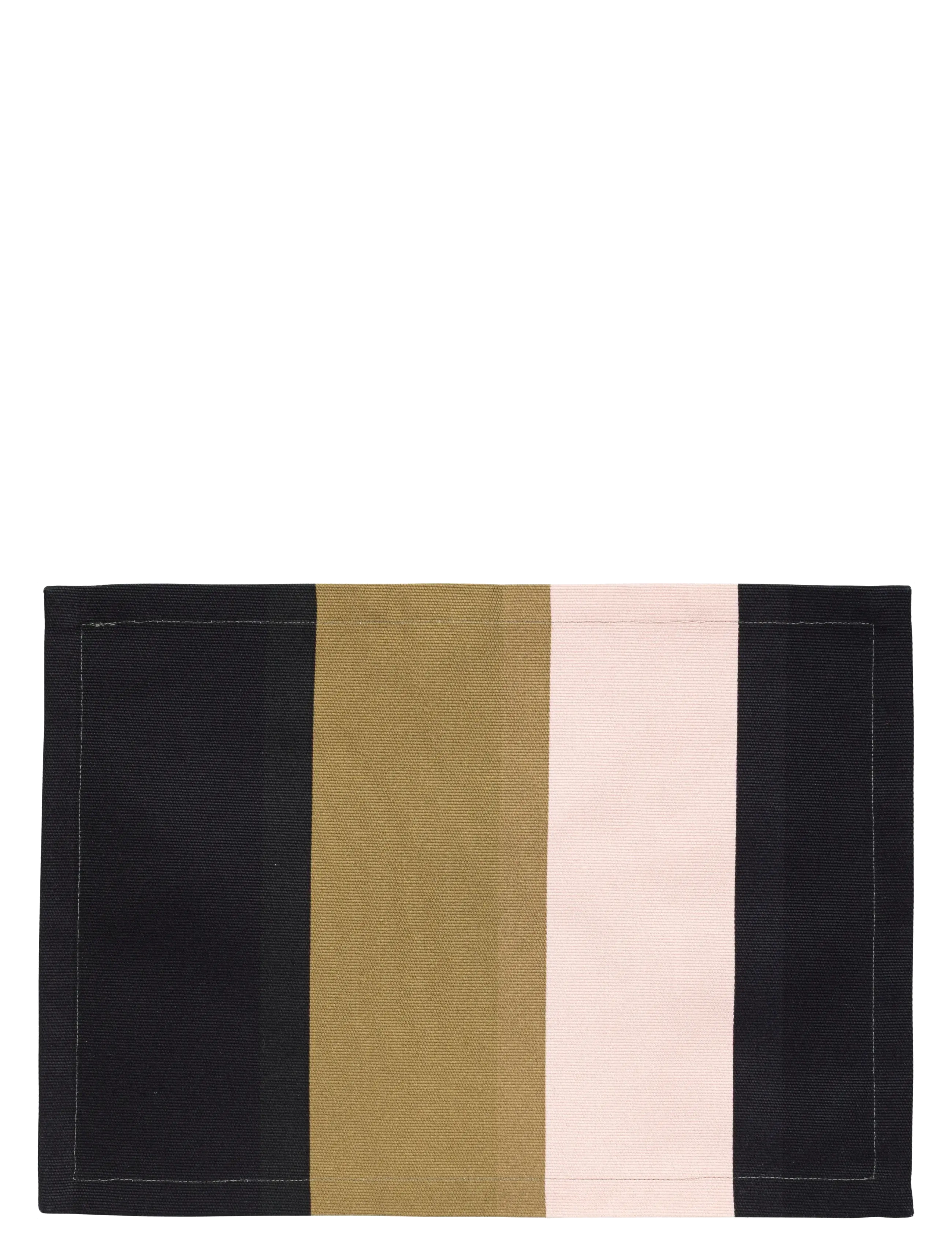 Marimekko Home HENNIKA FABRIC PLACEMAT - Køkkentekstiler - PINK, CHARCOAL, SAND / multi