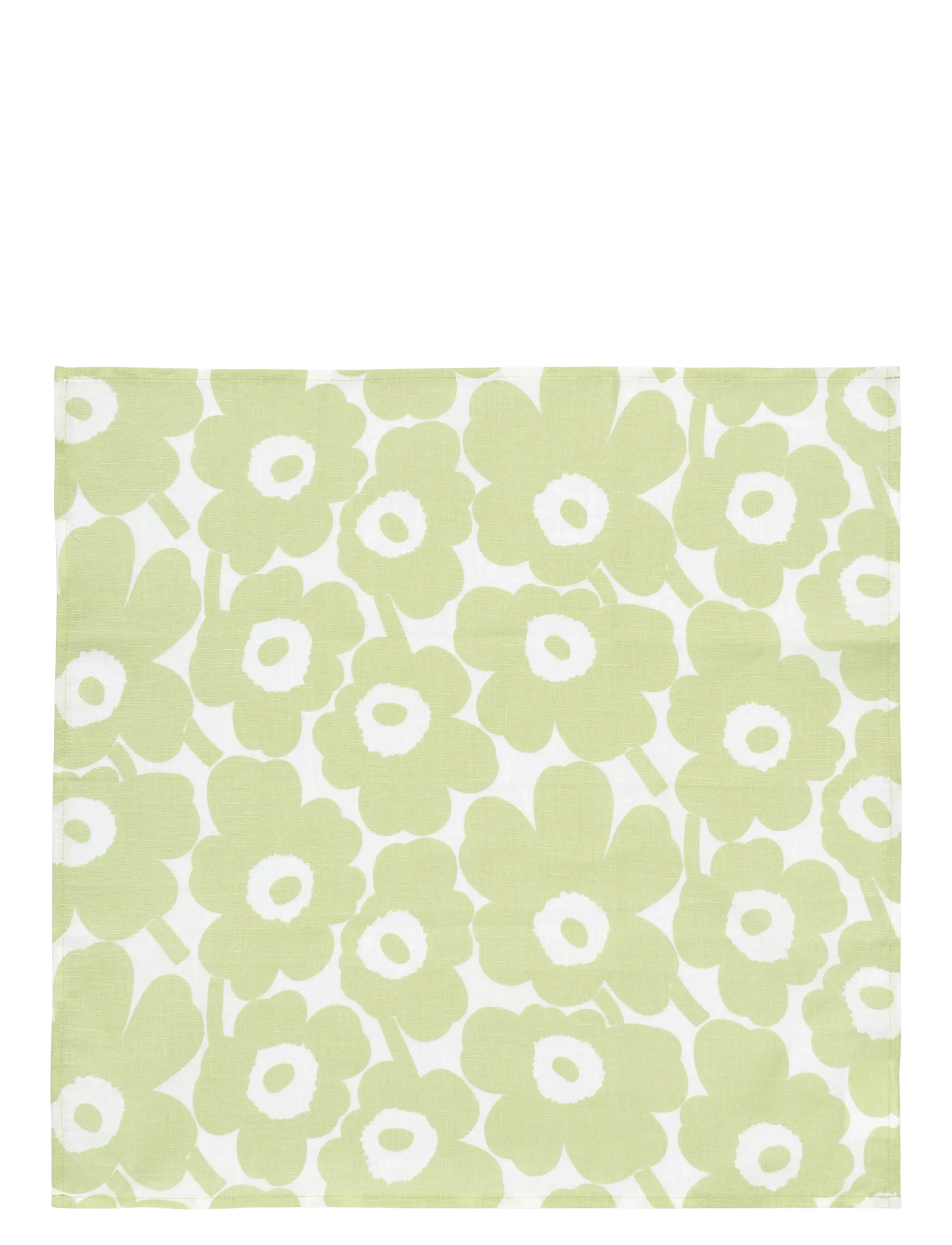 Marimekko Home MINI UNIKKO NAPKIN - Marimekko Home - PEAR, WHITE / green