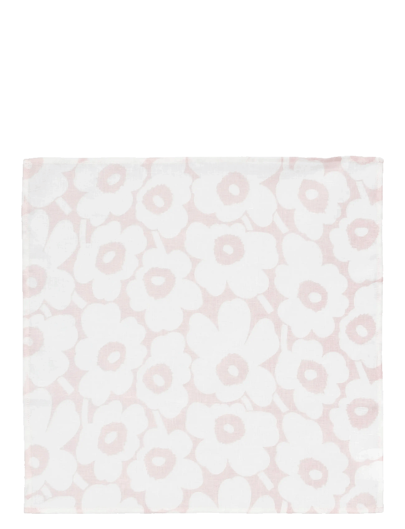 Marimekko Home - MINI UNIKKO NAPKIN - stoffservietten - white, pink - 0