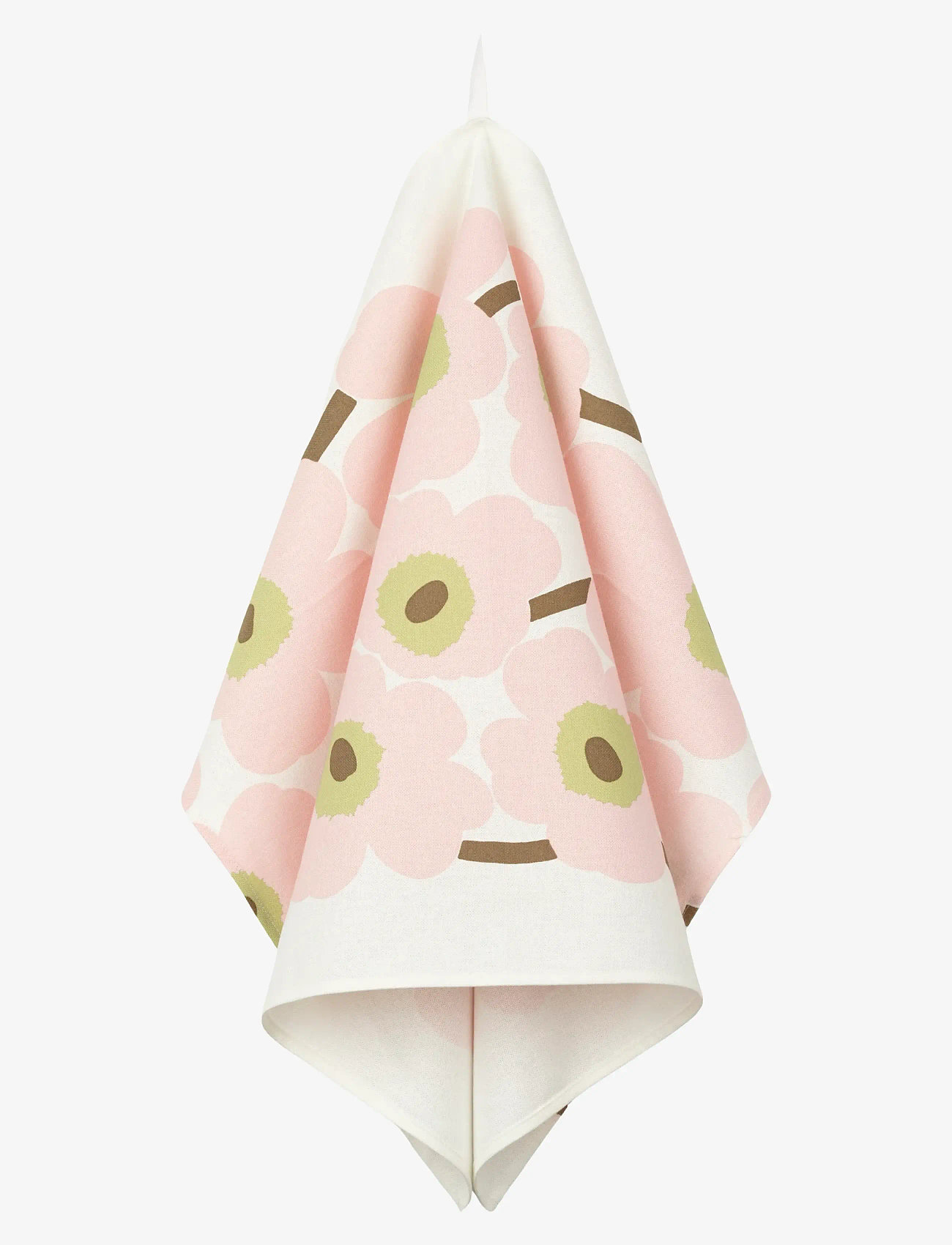 Marimekko Home - UNIKKO TEA TOWEL 43X70CM - viskestykker - off white, pink, pear, sand - 0