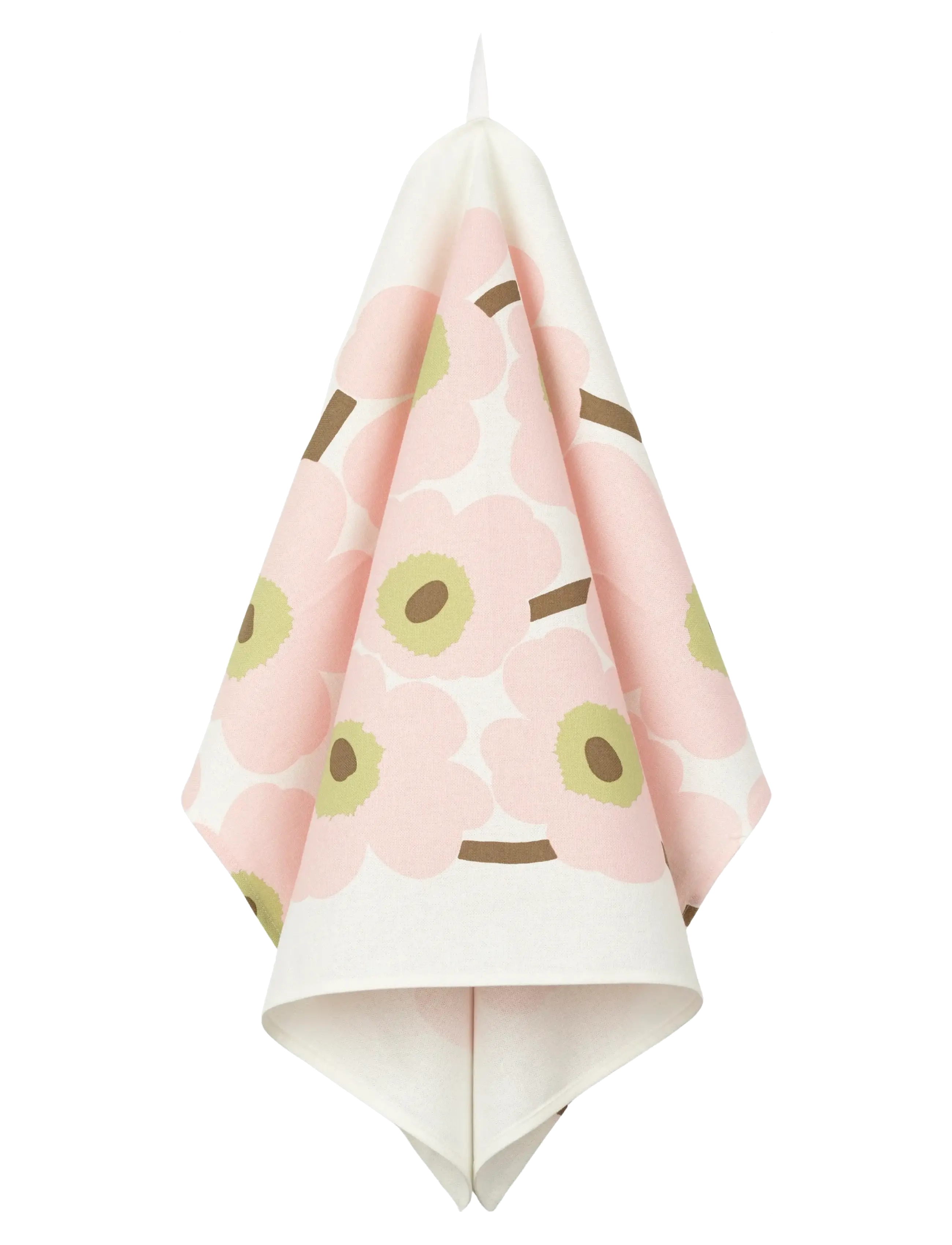 Marimekko Home UNIKKO TEA TOWEL 43X70CM - Küchenhandtücher - OFF WHITE, PINK, PEAR, SAND / pink/rose