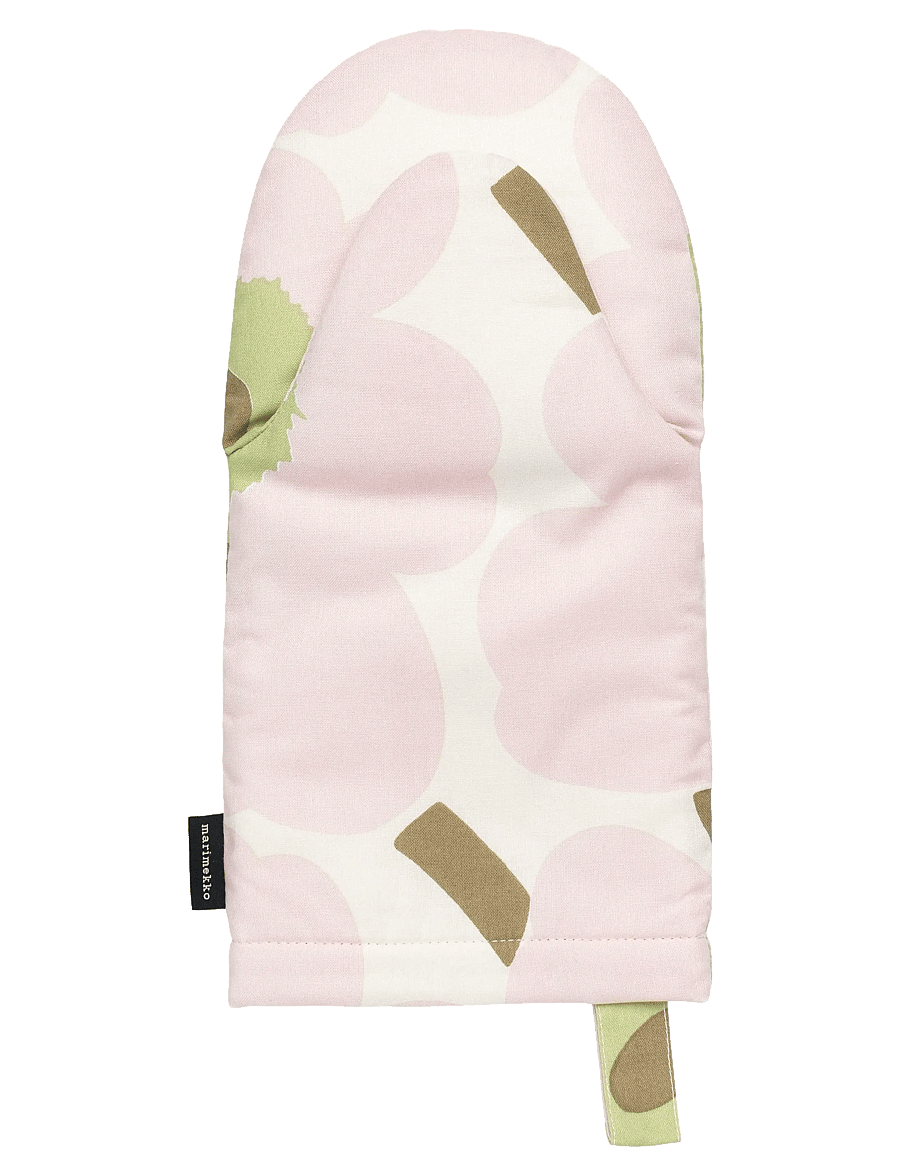 Marimekko Home - PIENI UNIKKO OVENMITTEN - ahjukindad, pajalapid ja potihoidjad - off white, pink, pear, sand - 0