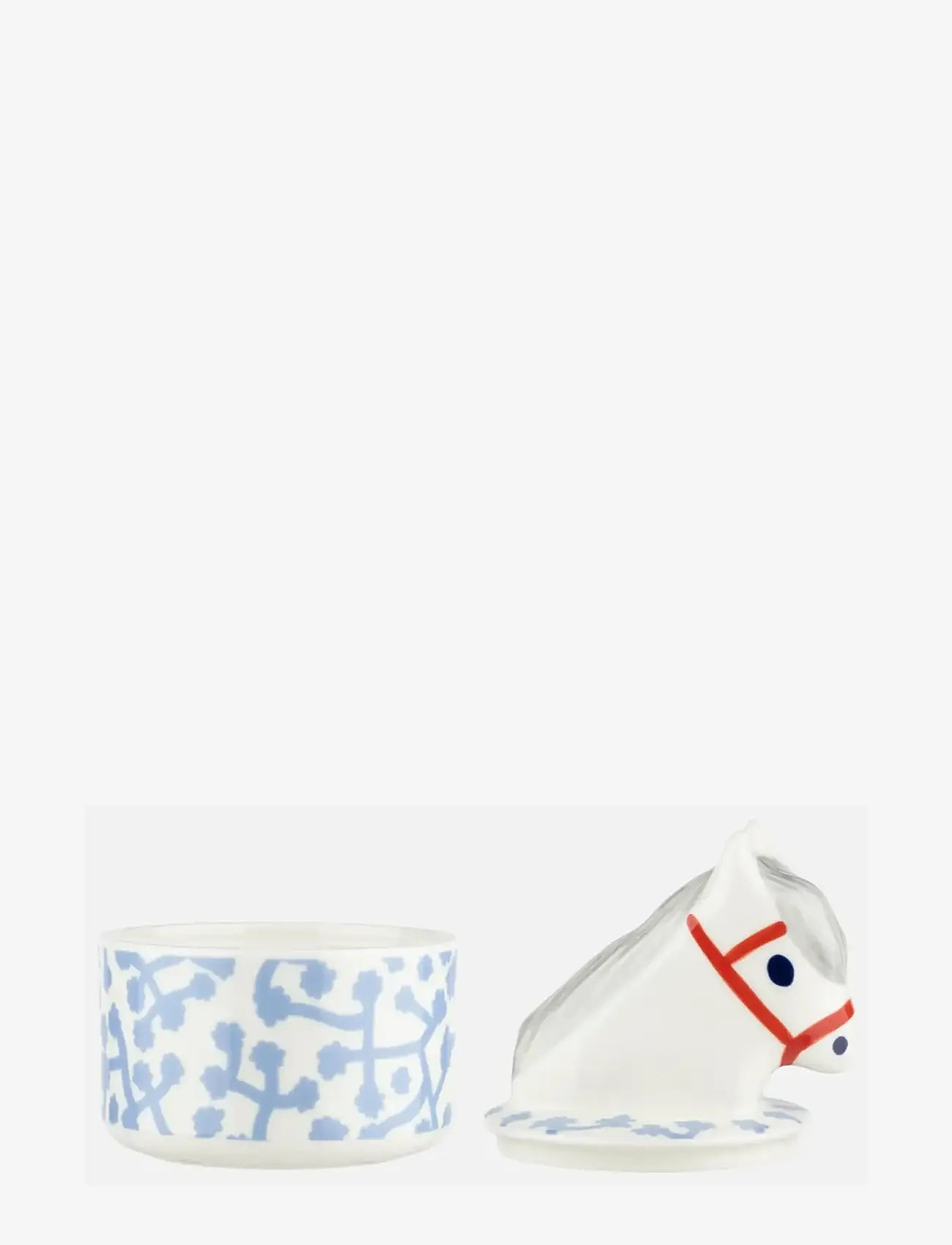 Marimekko Home - LEMPIHEPPA - figuren & skulpturen - off white, orange red, lt.blue - 0