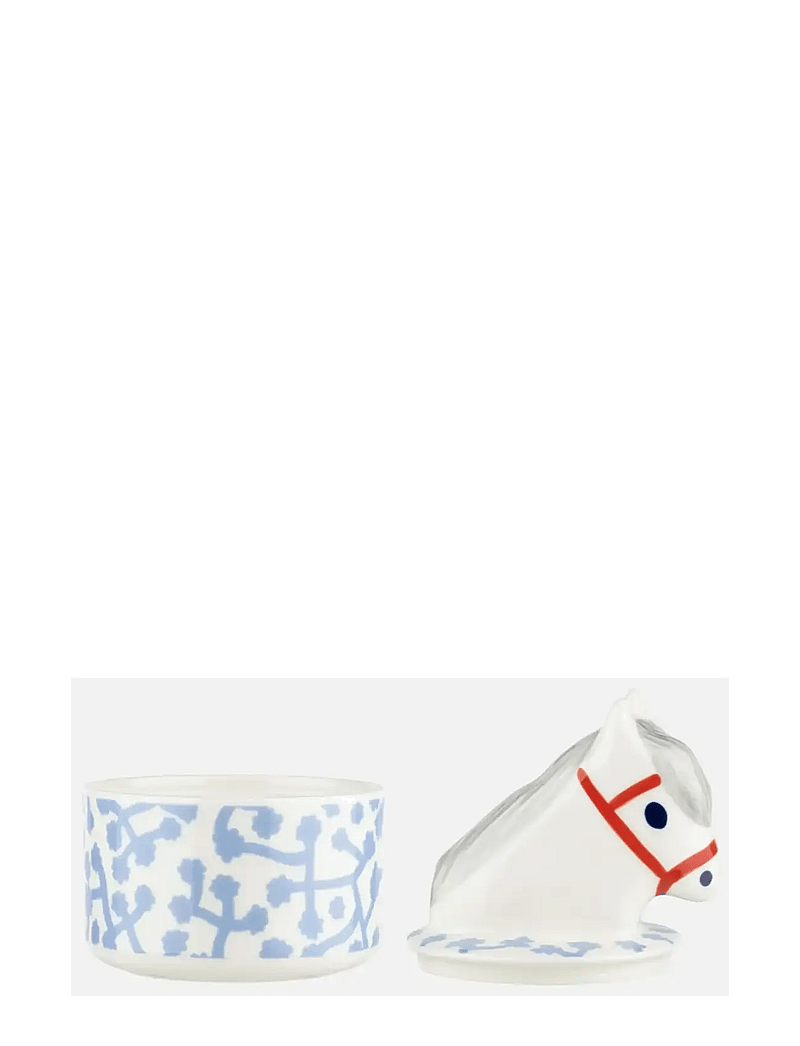 Marimekko Home - LEMPIHEPPA - figuren & skulpturen - off white, orange red, lt.blue - 0