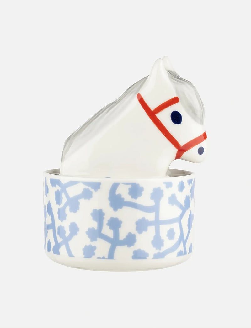 Marimekko Home - LEMPIHEPPA - figuren & skulpturen - off white, orange red, lt.blue - 1