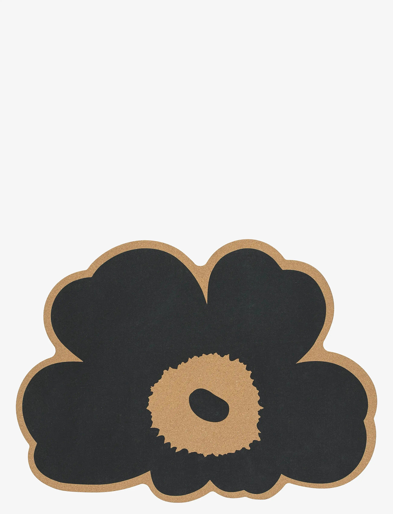 Marimekko Home - UNIKKO CORK PLACEMAT - pöytätabletit - cork, charcoal - 0