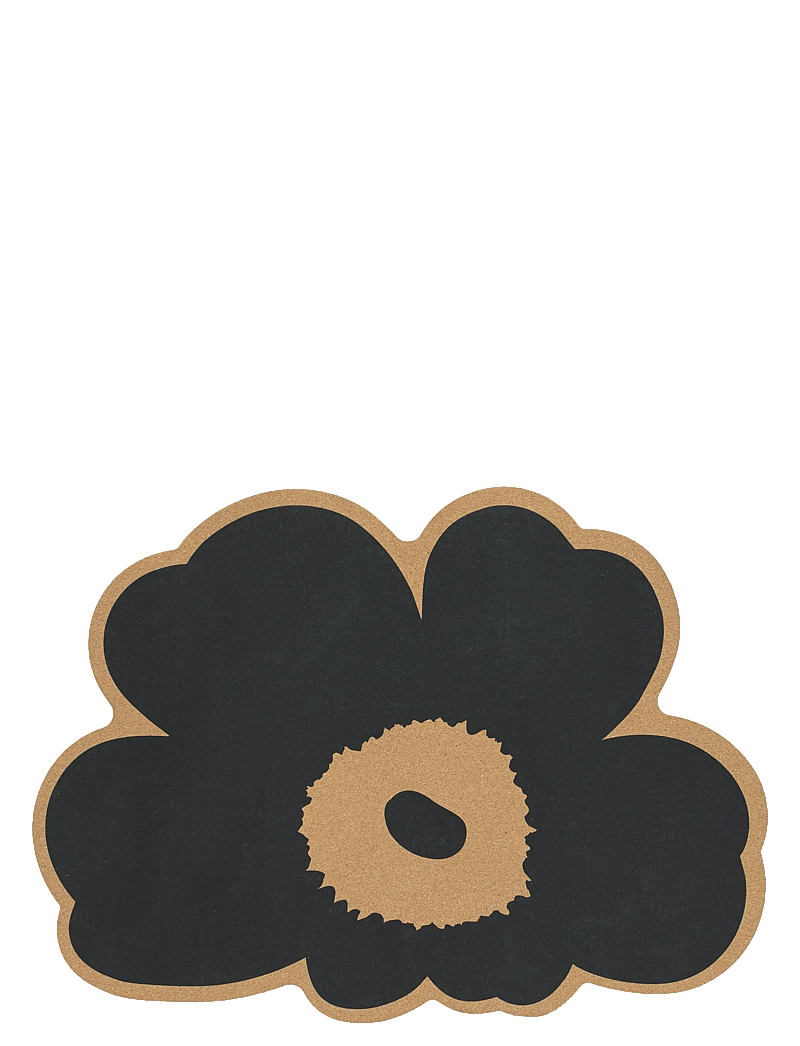 Marimekko Home - UNIKKO CORK PLACEMAT - pöytätabletit - cork, charcoal - 0