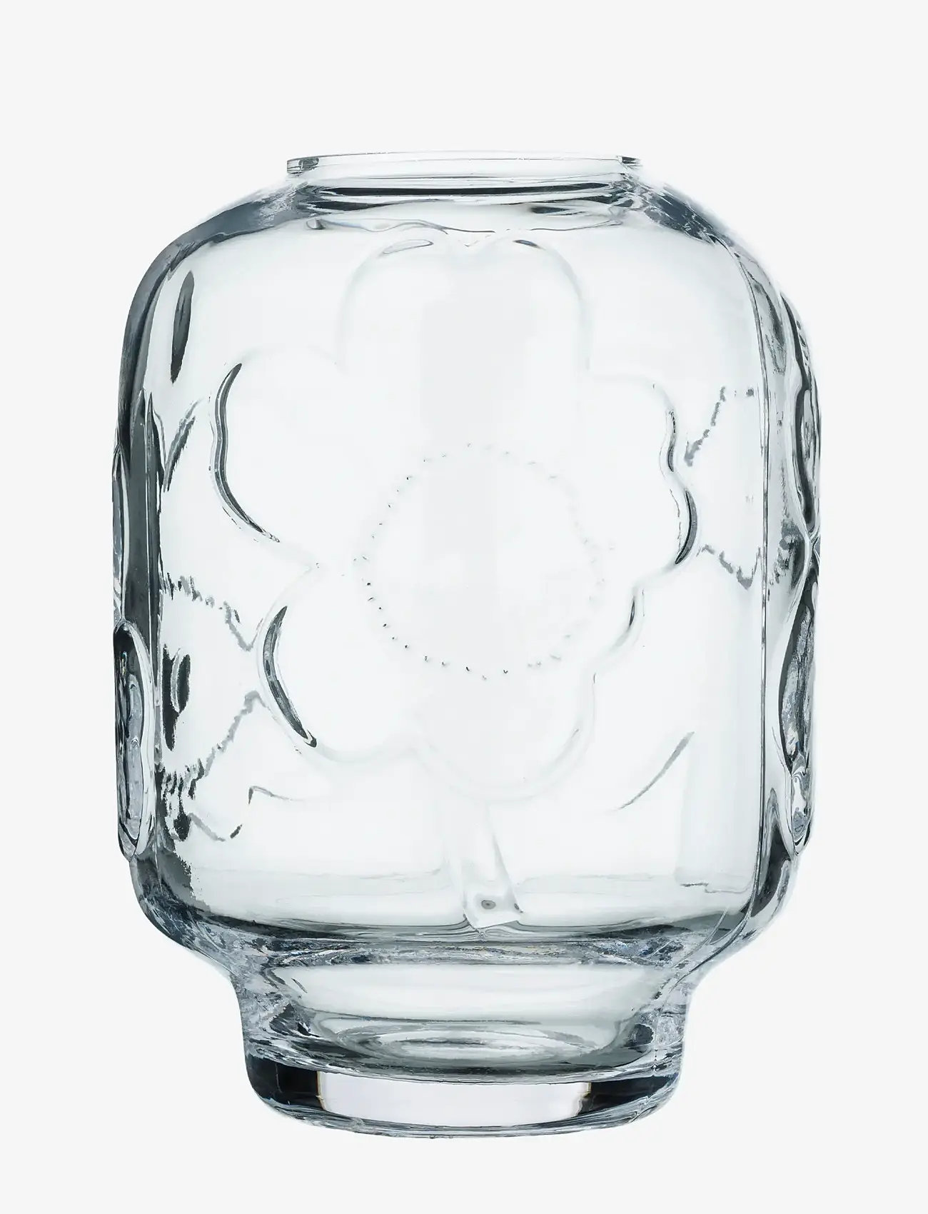 Marimekko Home - UNIKKO GLASS VASE 18CM - vasen - clear - 0