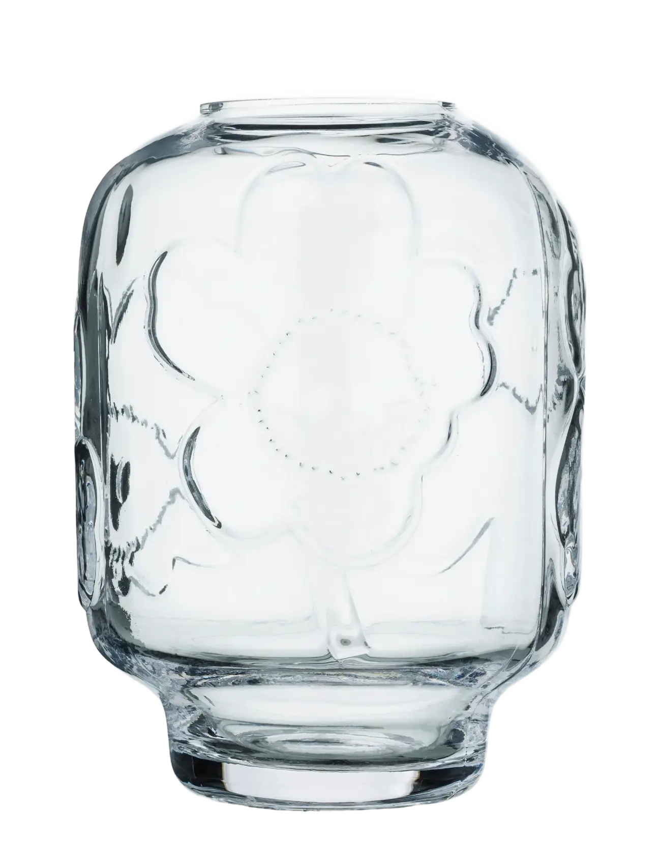 Marimekko Home UNIKKO GLASS VASE 18CM - Vaser - CLEAR / undefined