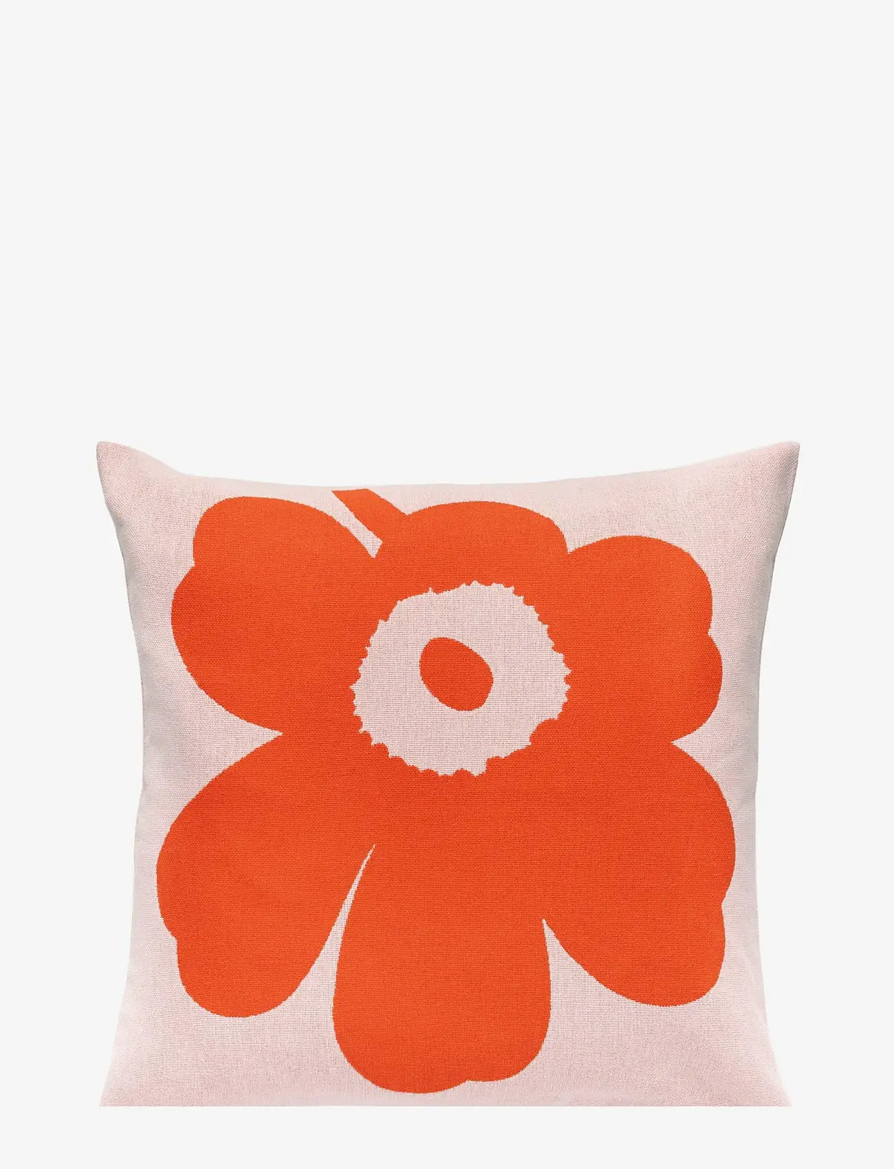 Marimekko Home - UNIKKO CUSHION COVER 50X50CM - kissenbezüge - pink, orange red - 0