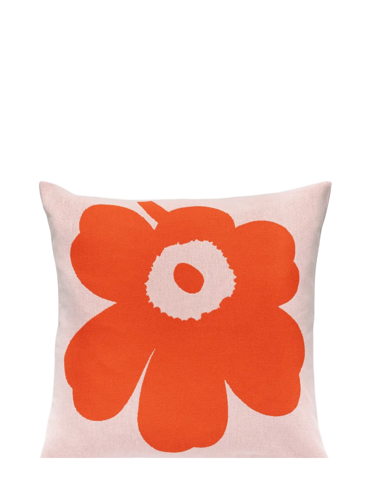Marimekko Home UNIKKO CUSHION COVER 50X50CM - Pudebetræk - PINK, ORANGE RED / orange