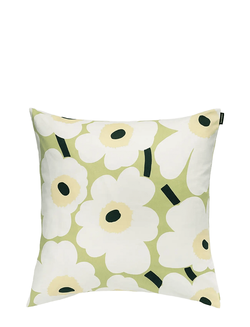 Marimekko Home - PIENI UNIKKO CUSH.COVER 50X50 - padjakatted - pear, off white, melon - 0