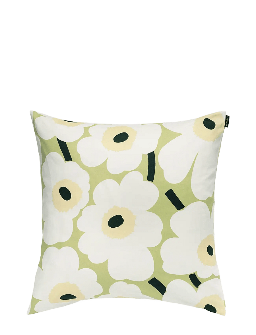 Marimekko Home - PIENI UNIKKO CUSH.COVER 50X50 - padjakatted - pear, off white, melon - 0